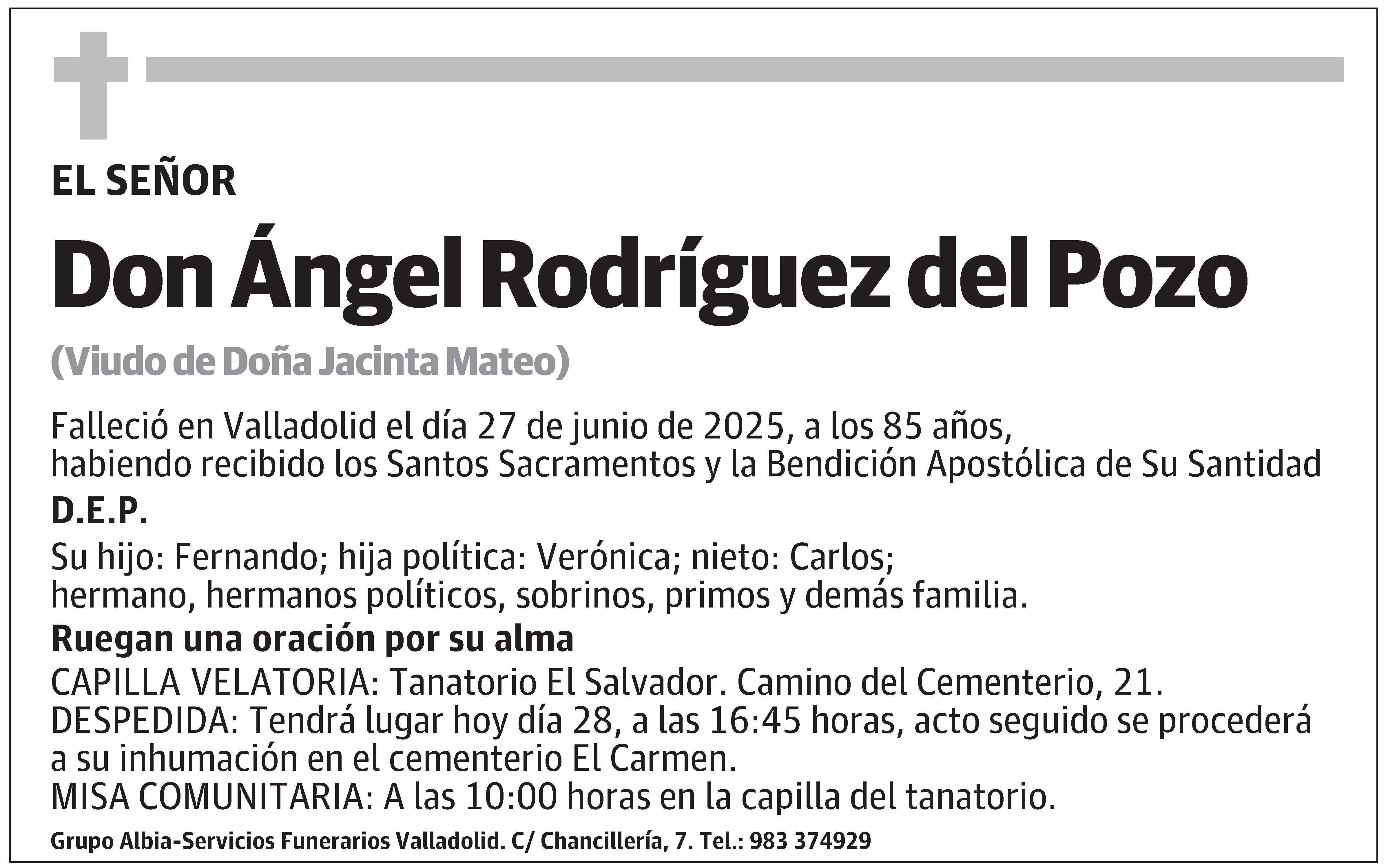 Ángel Rodríguez del Pozo