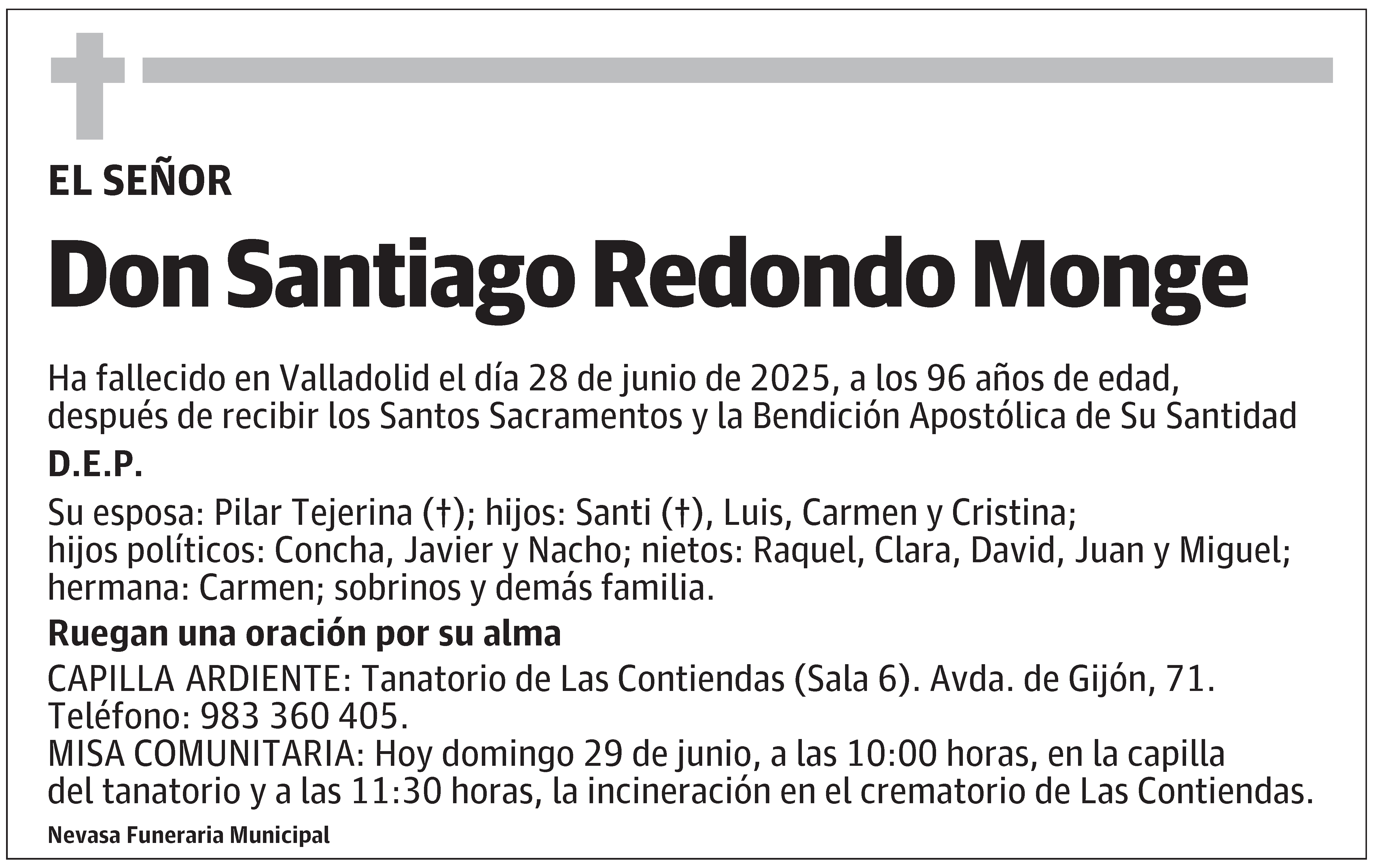 Santiago Redondo Monge