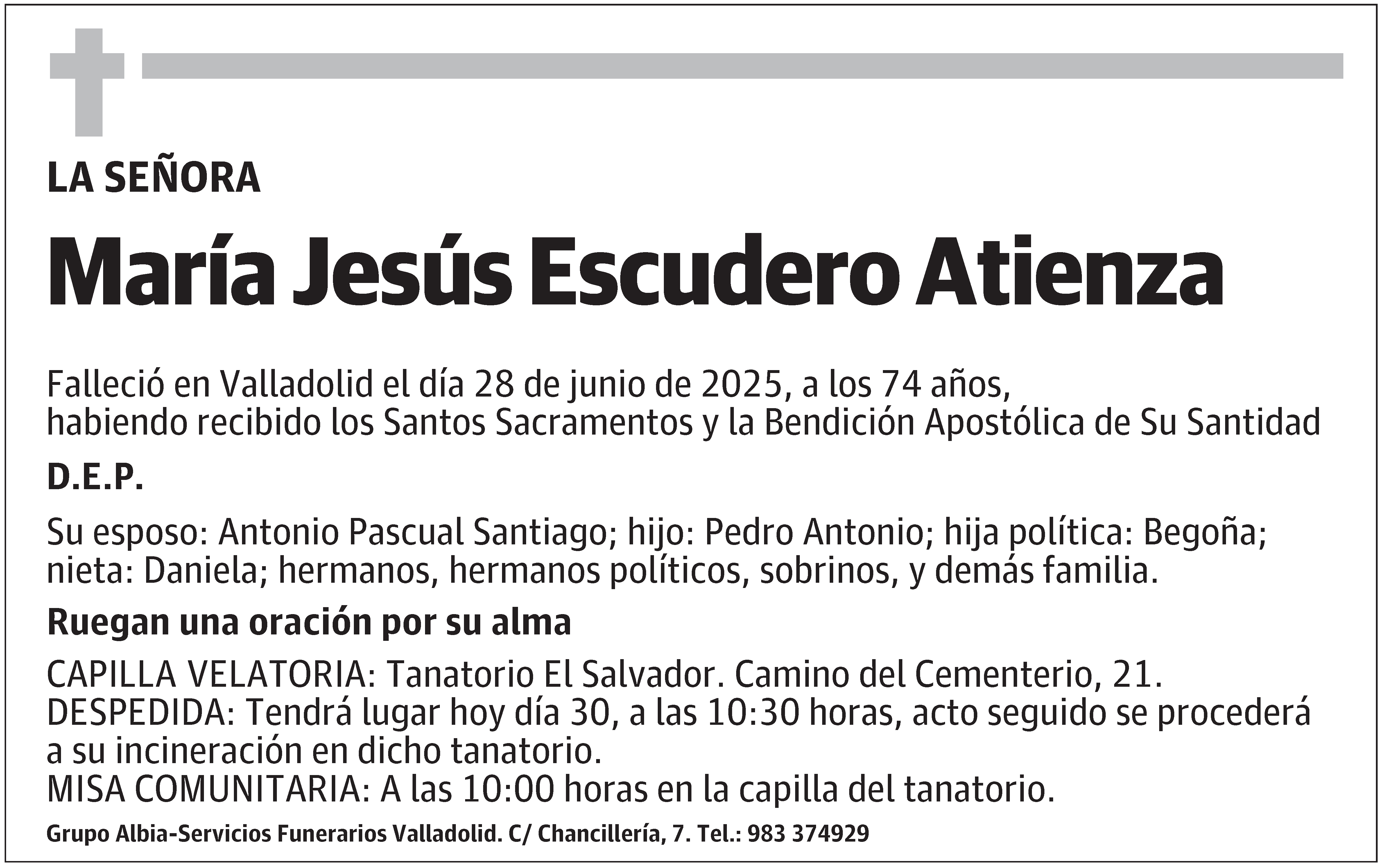 María Jesús Escudero Atienza
