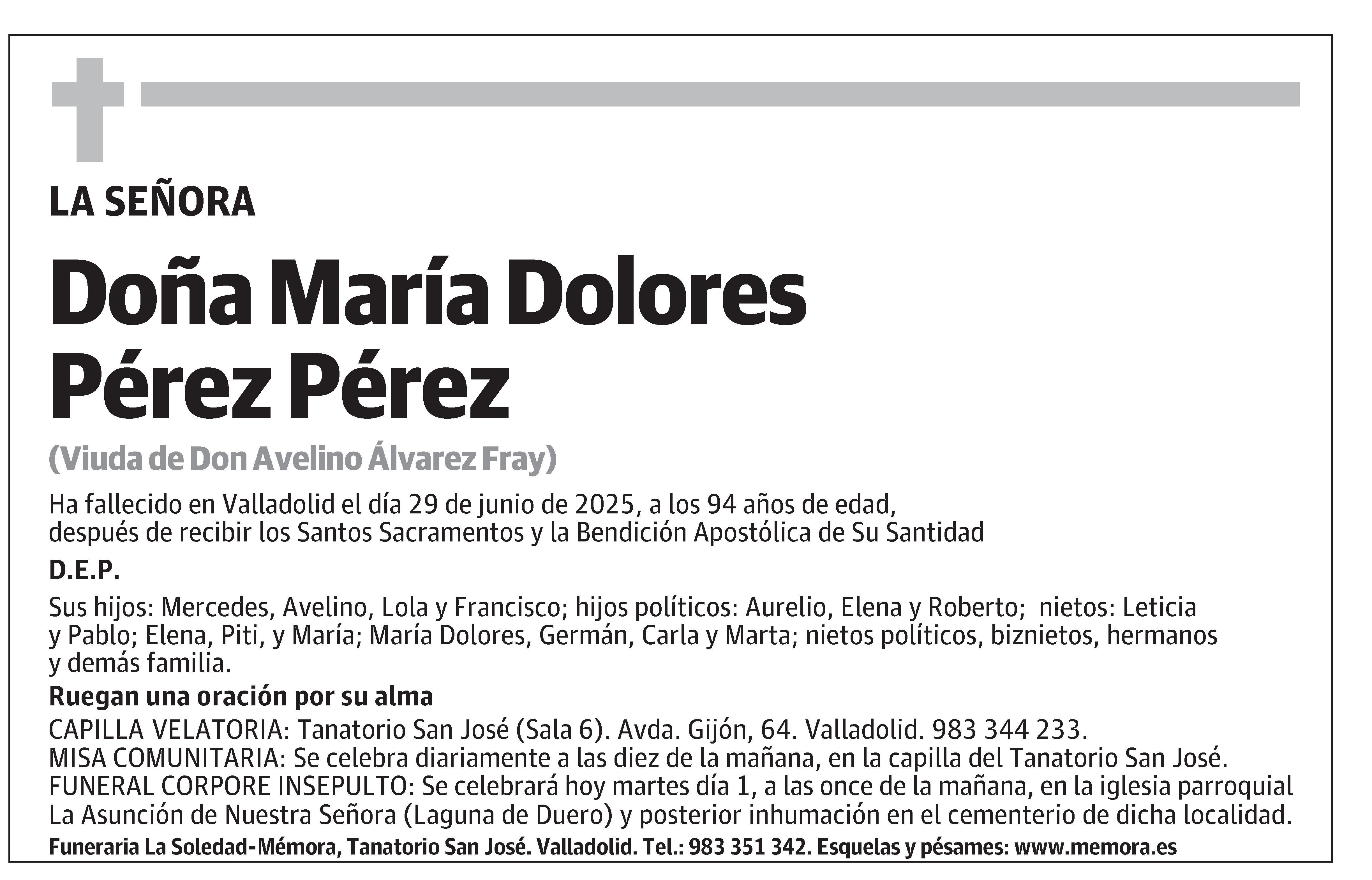 María Dolores Pérez Pérez