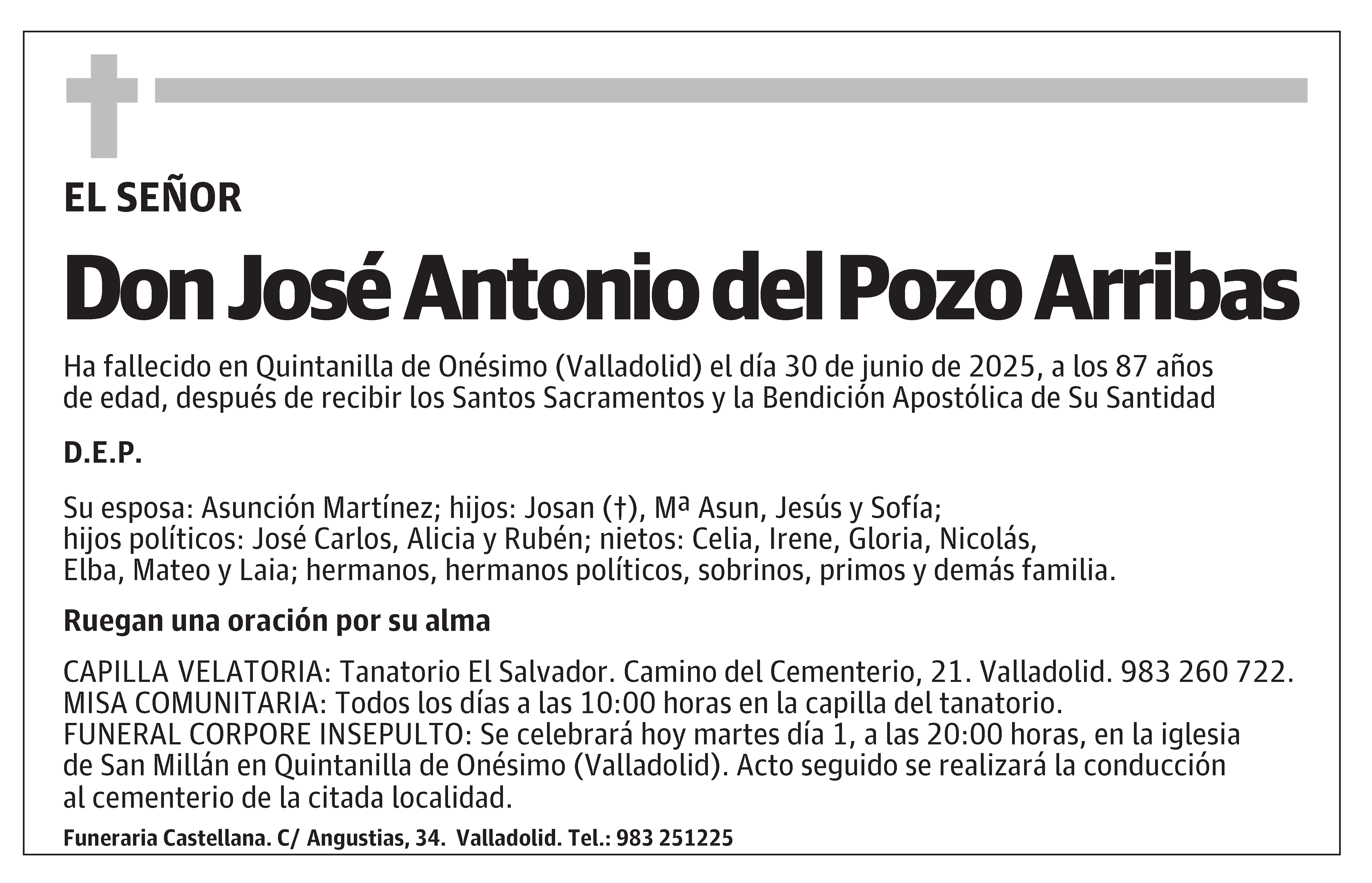 José Antonio del Pozo Arribas