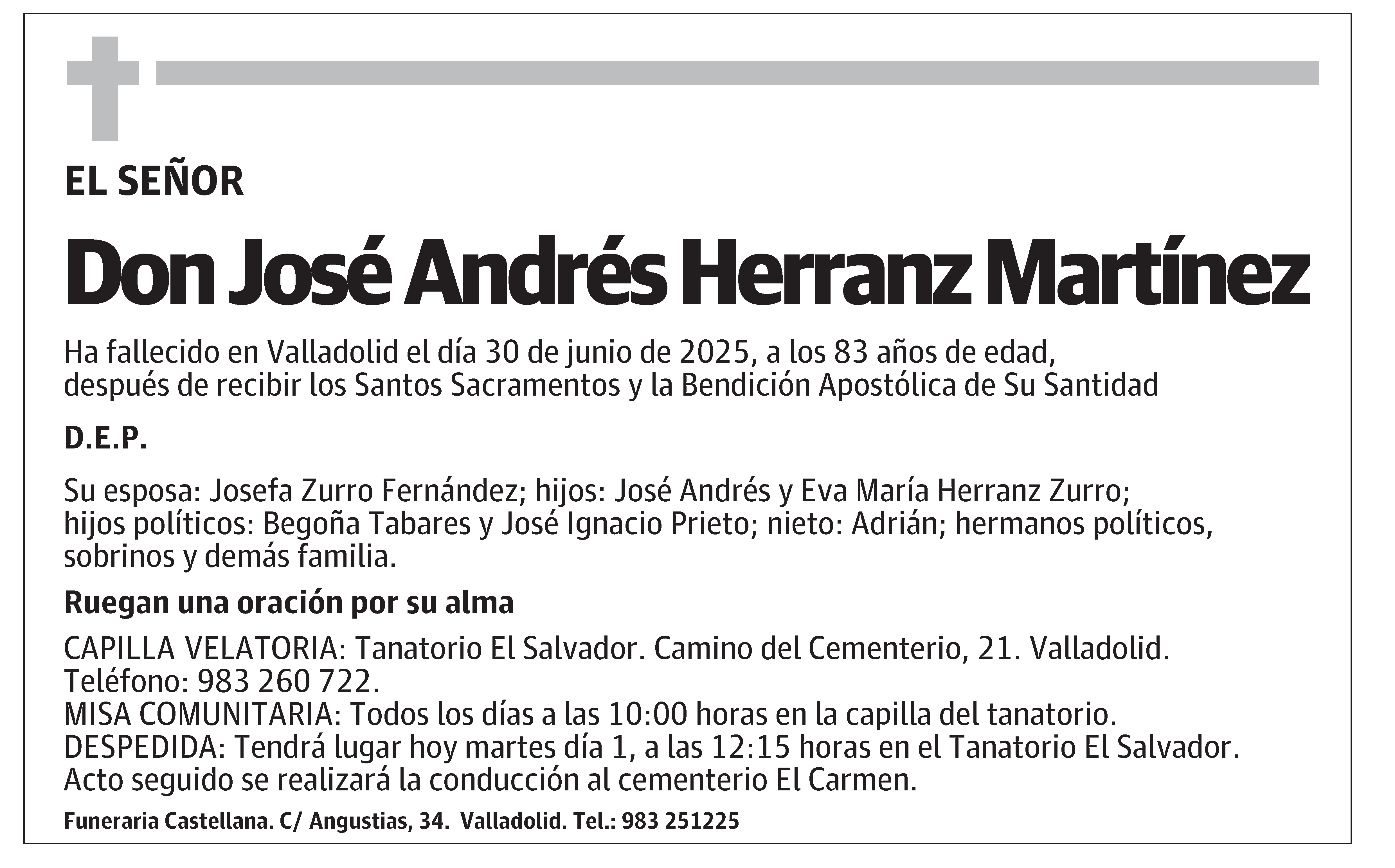 José Andrés Herranz Martínez