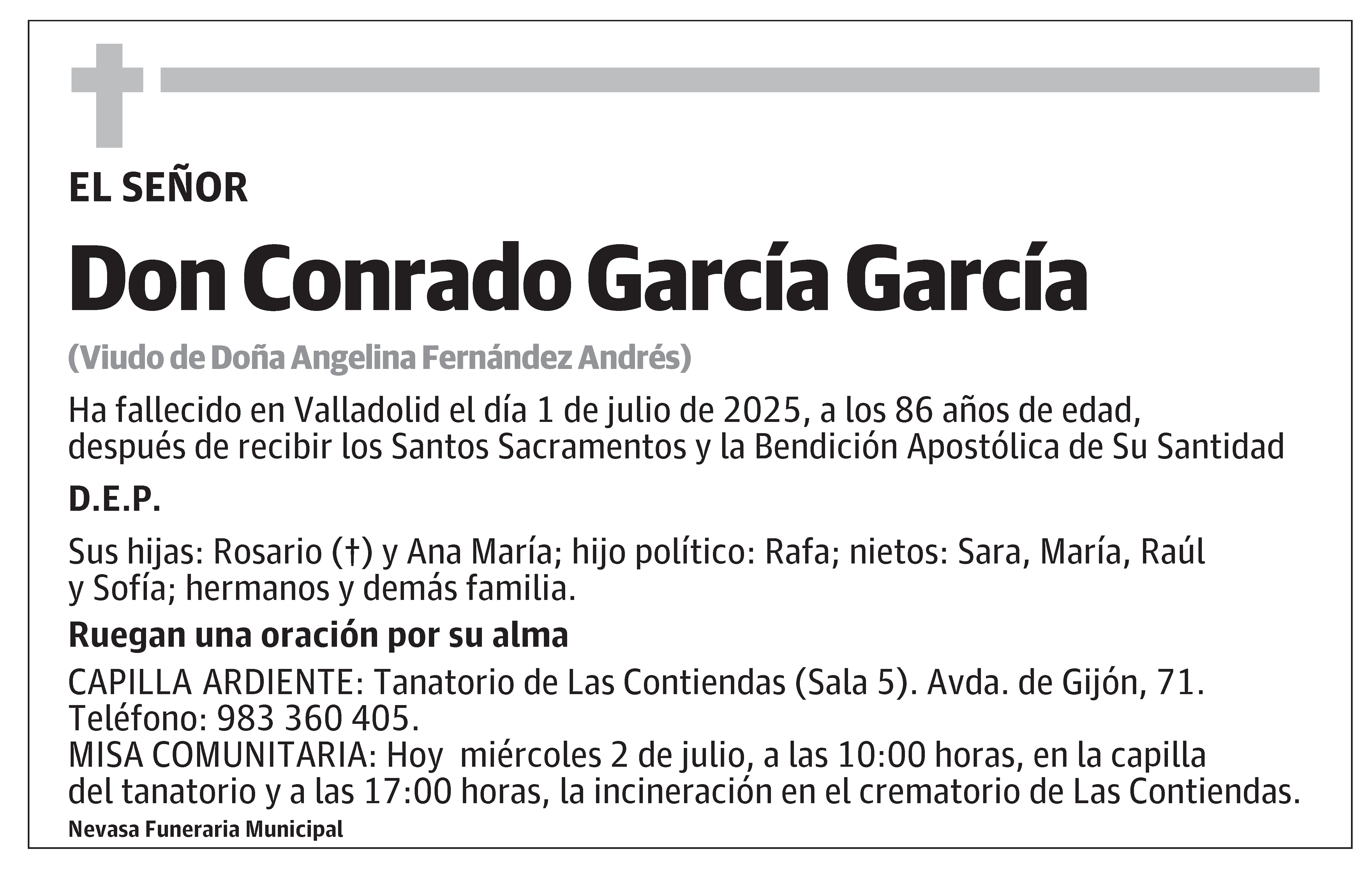 Conrado García García