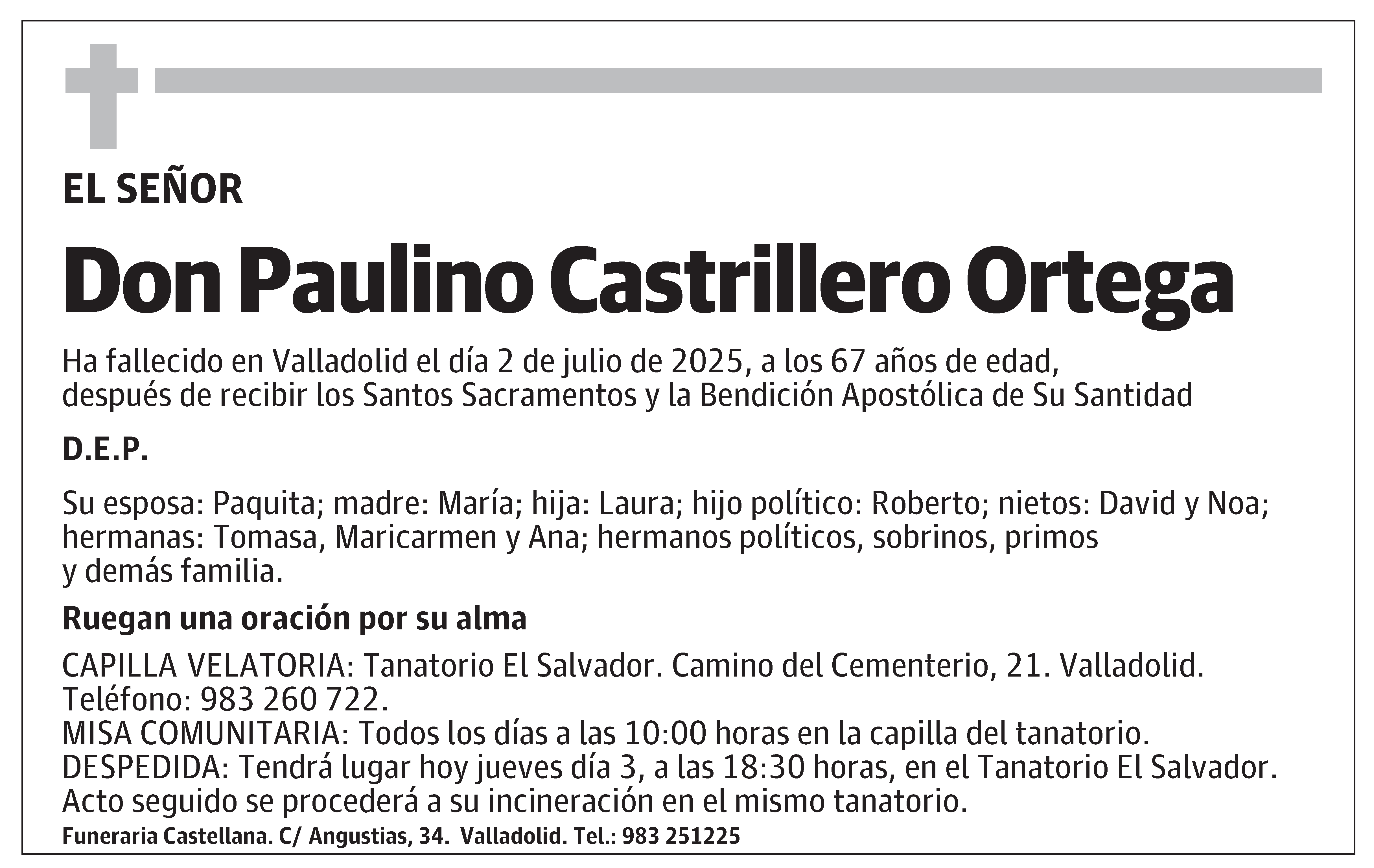 Paulino Castrillero Ortega