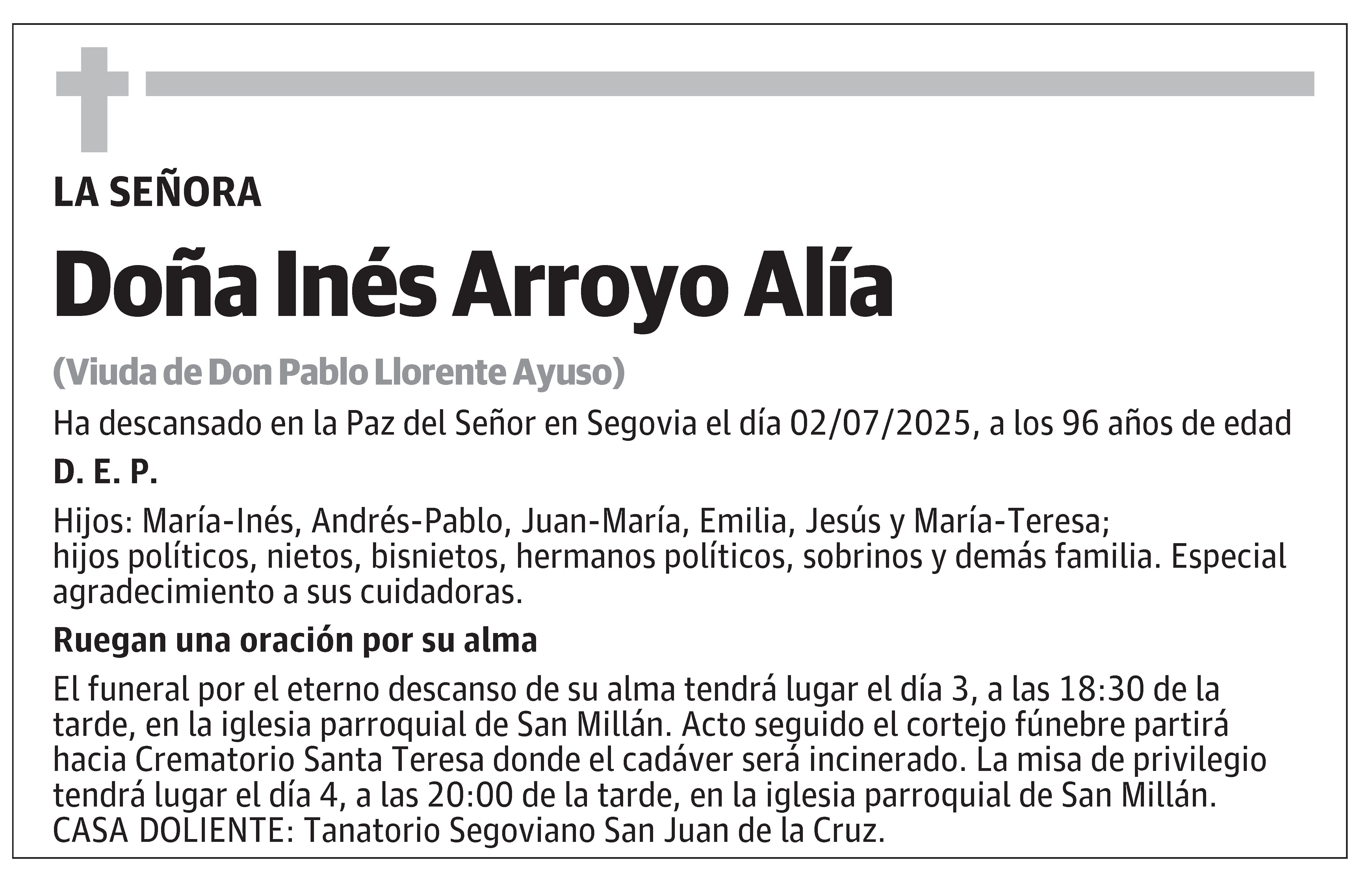 Inés Arroyo Alía