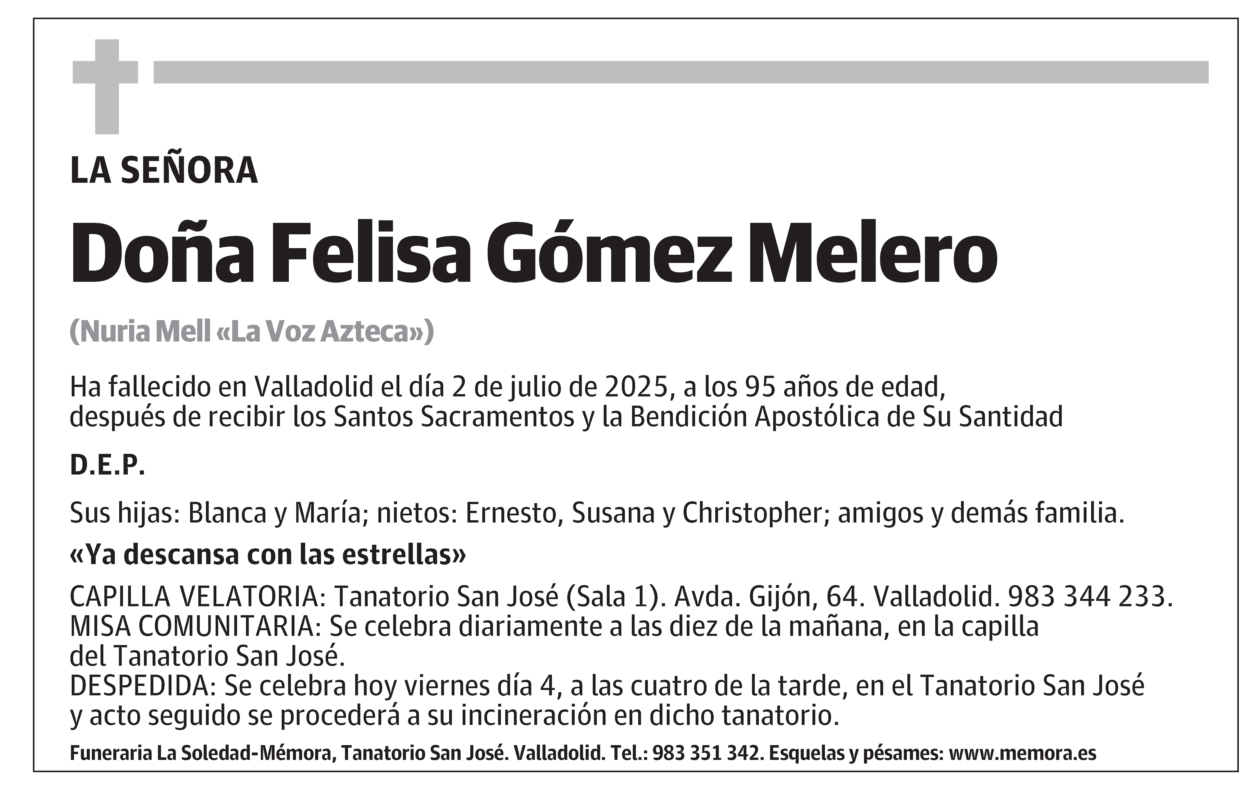Felisa Gómez Melero