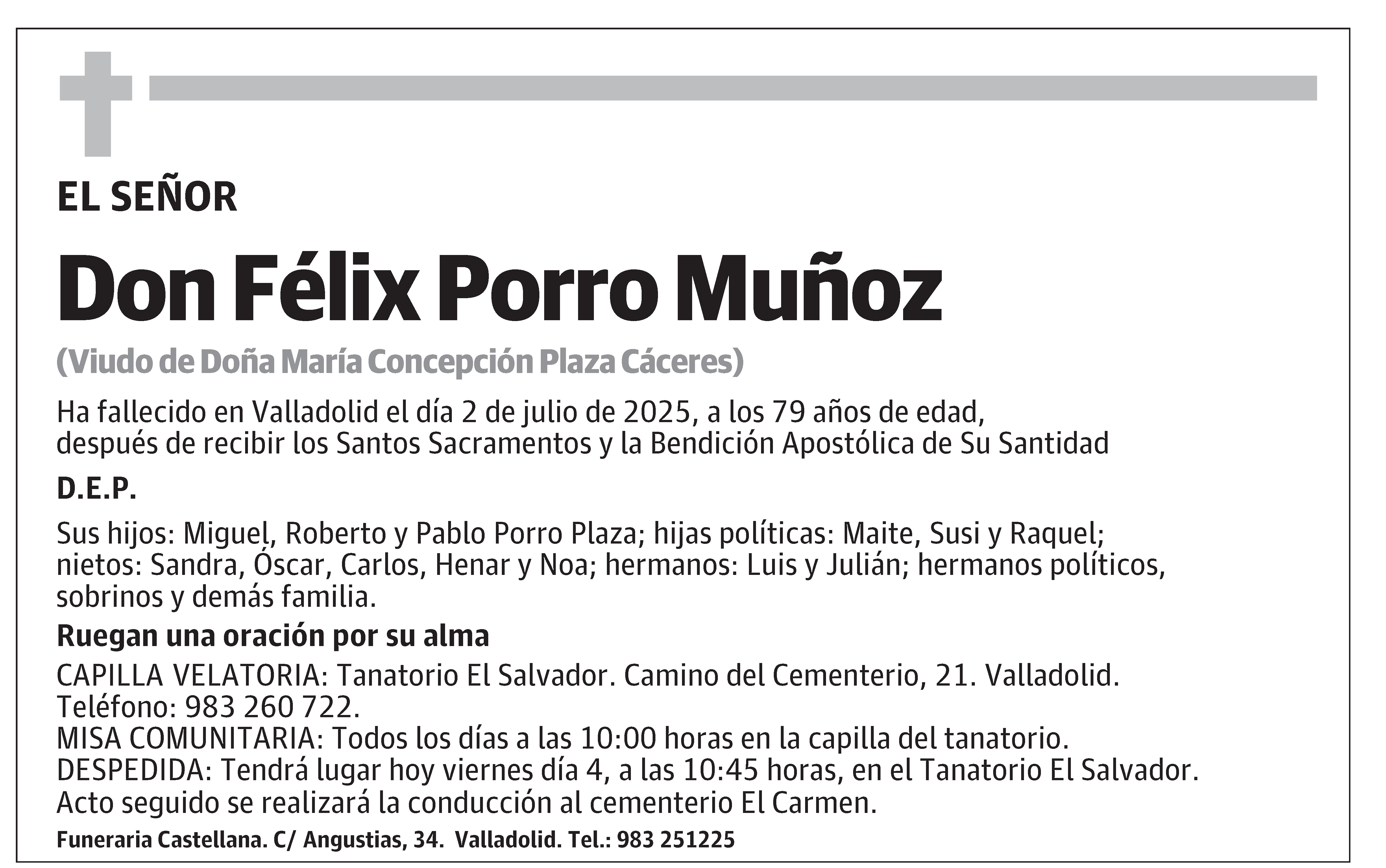 Félix Porro Muñoz