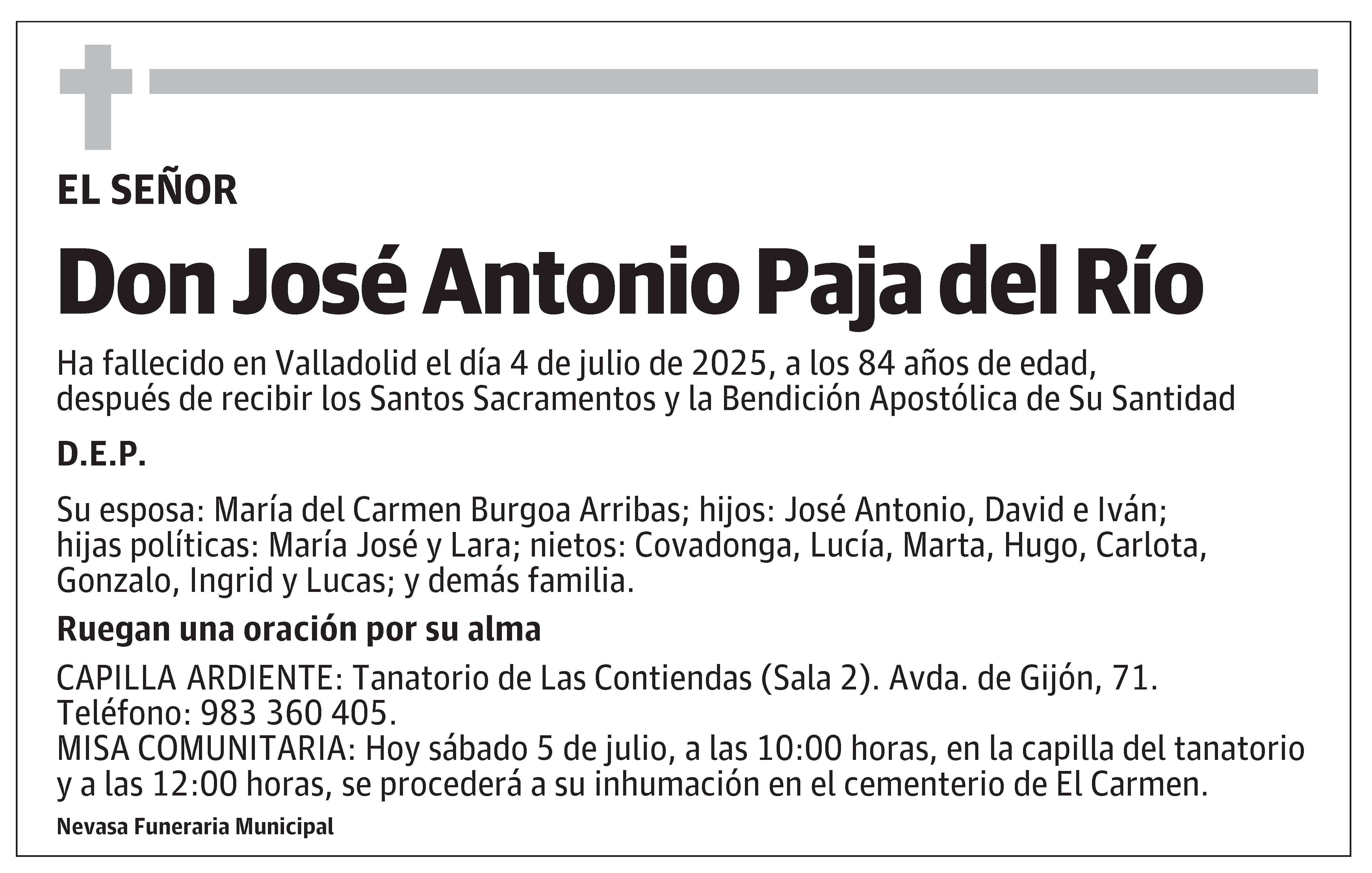 José Antonio Paja del Río