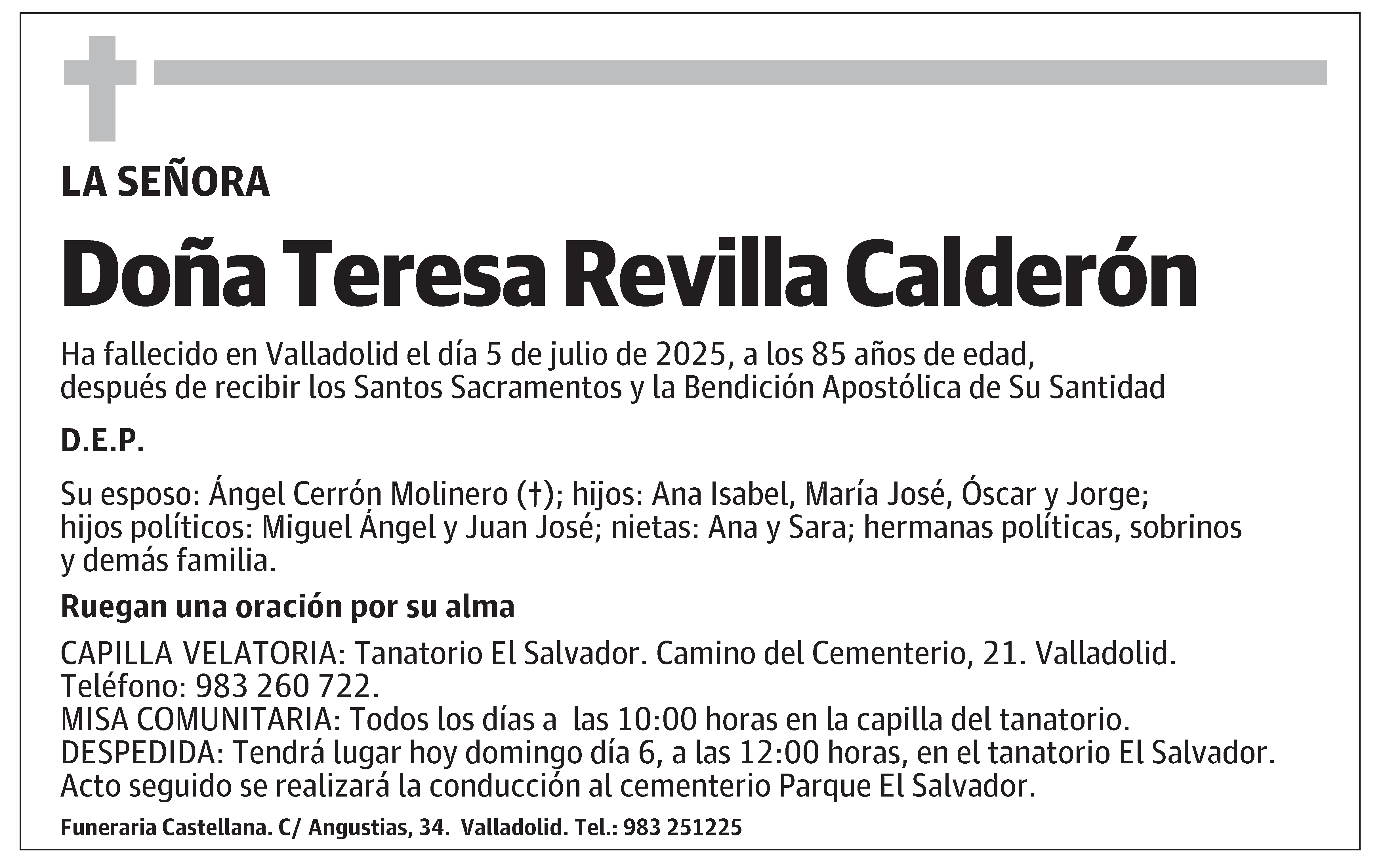 Teresa Revilla Calderón