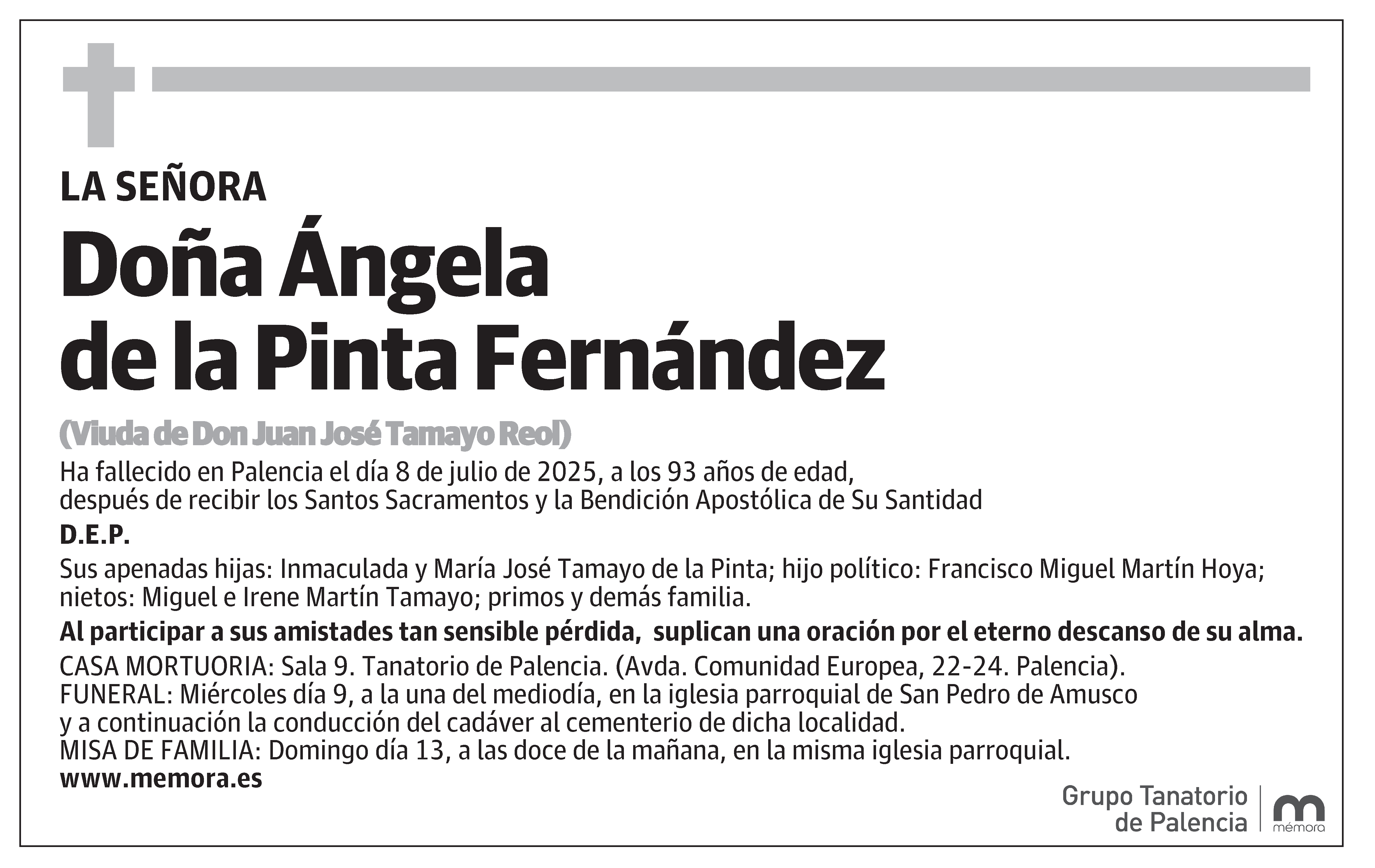 Ángela de la Pinta Fernández
