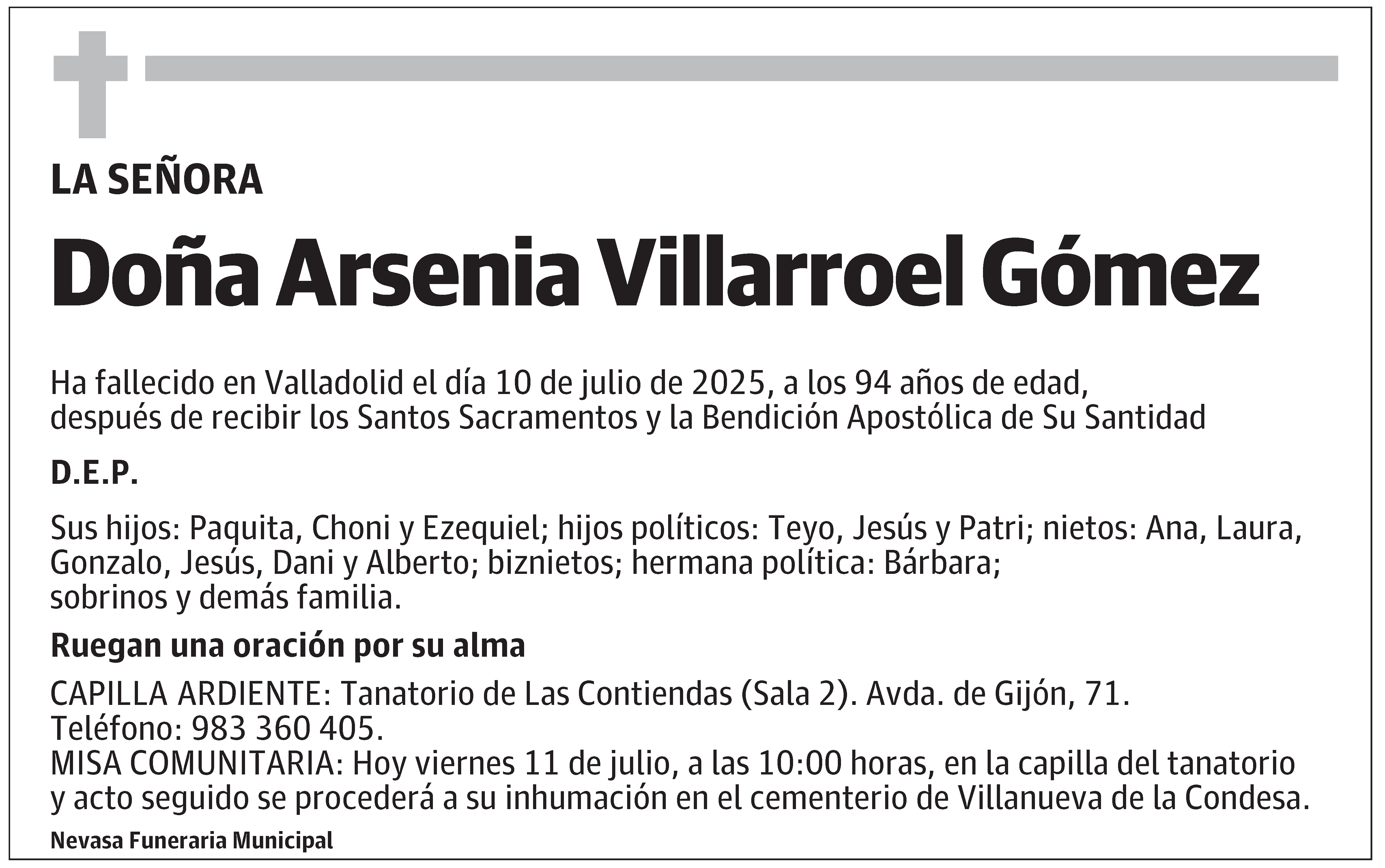Arsenia Villarroel Gómez