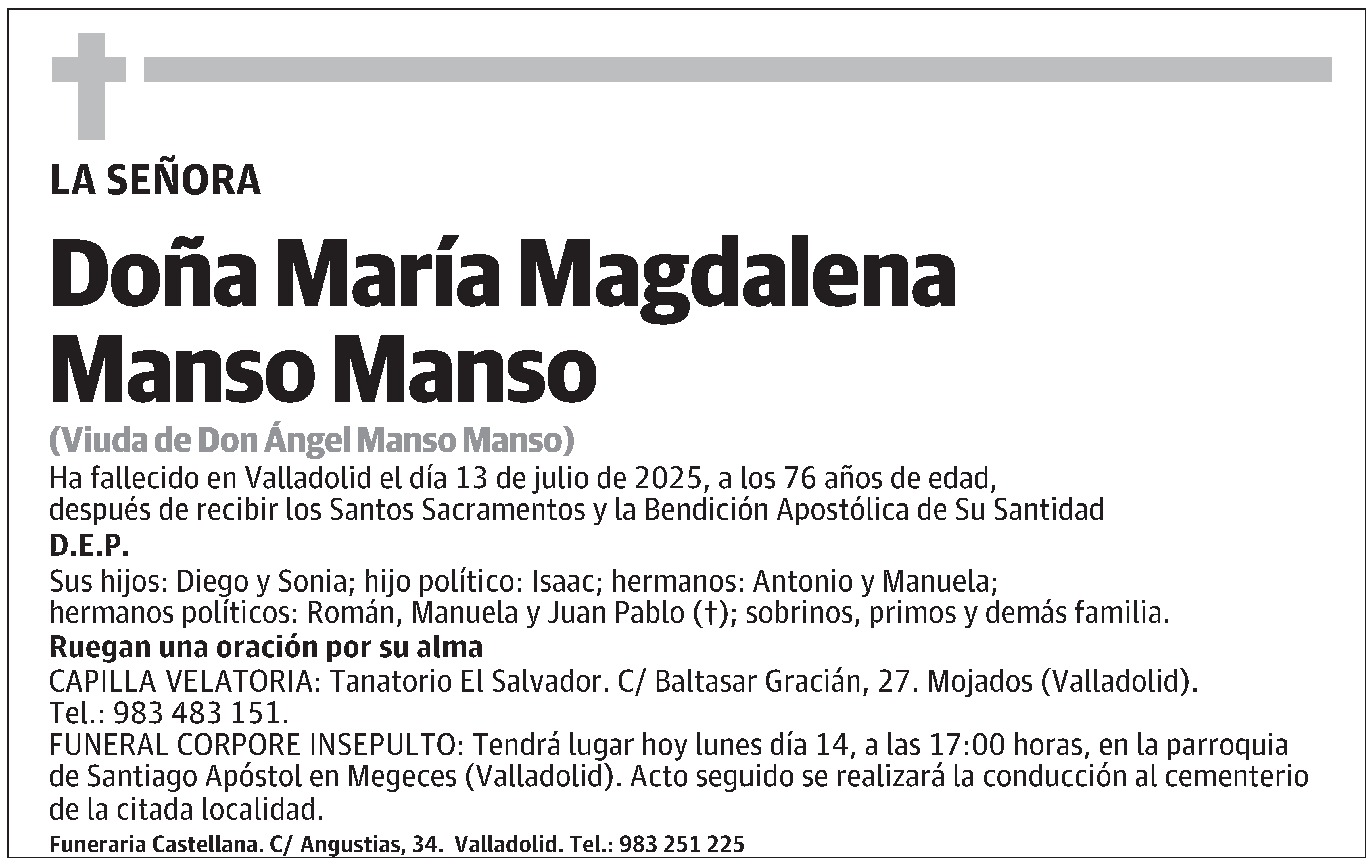 María Magdalena Manso Manso