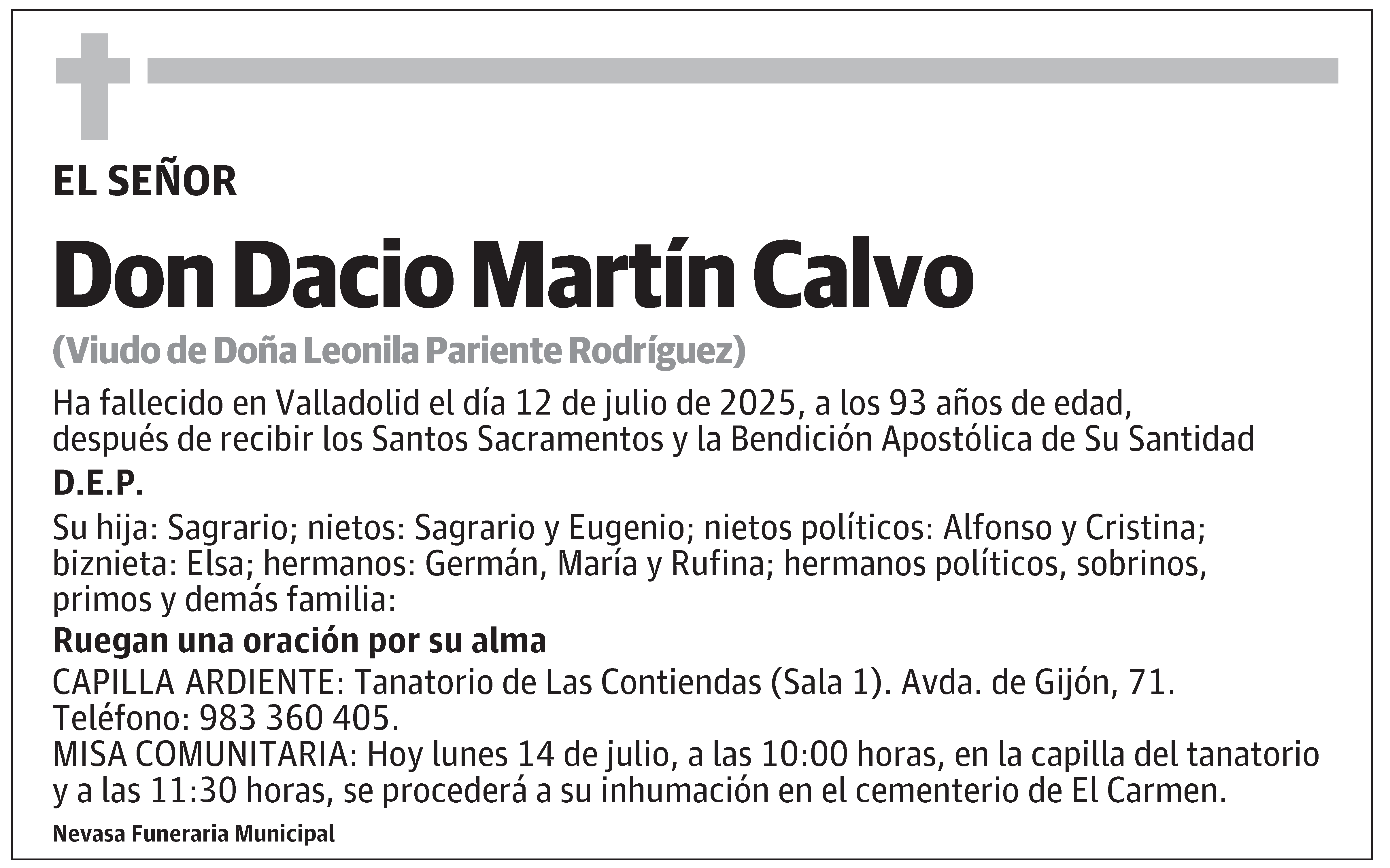 Dacio Martín Calvo