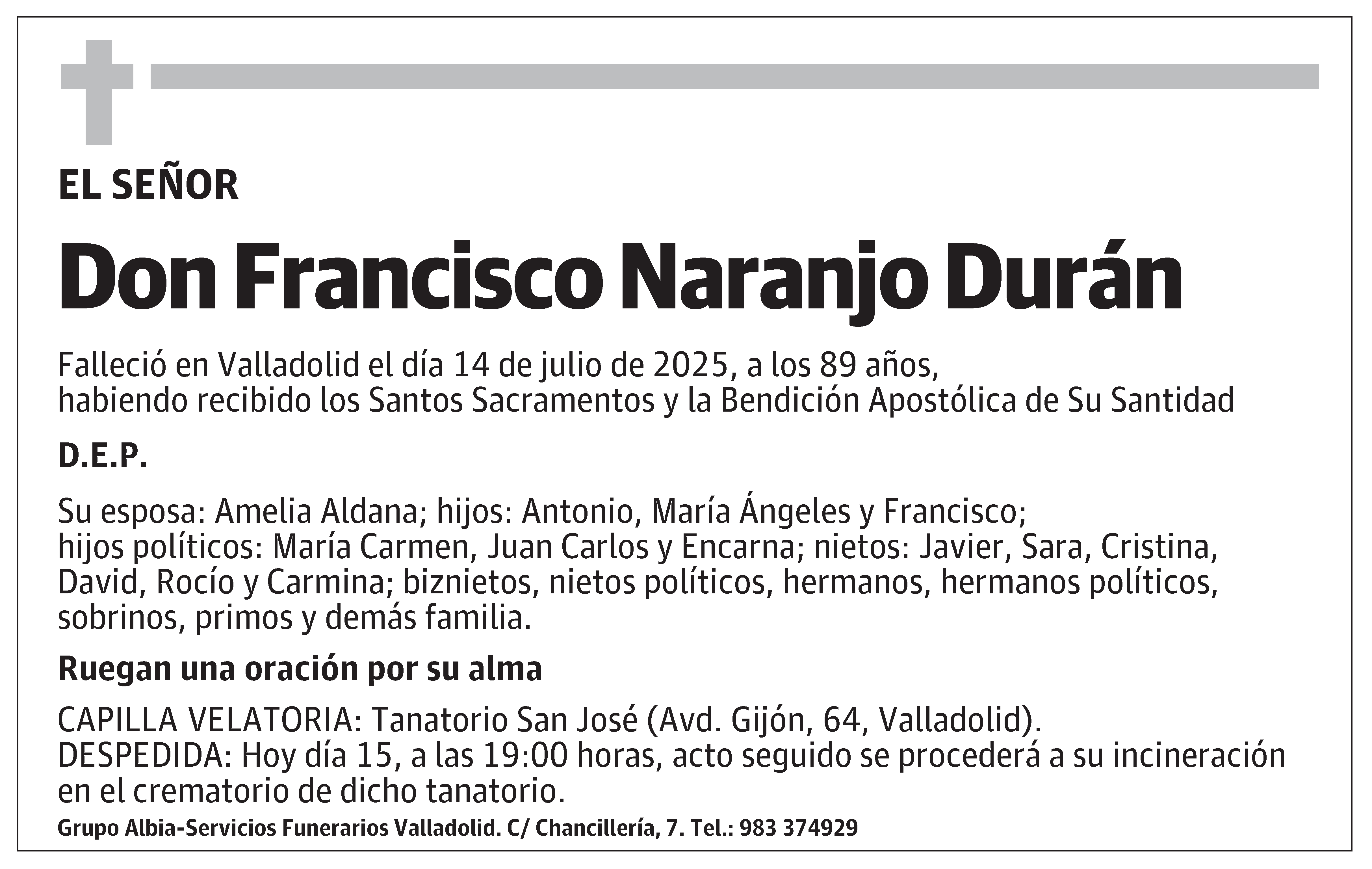 Francisco Naranjo Durán