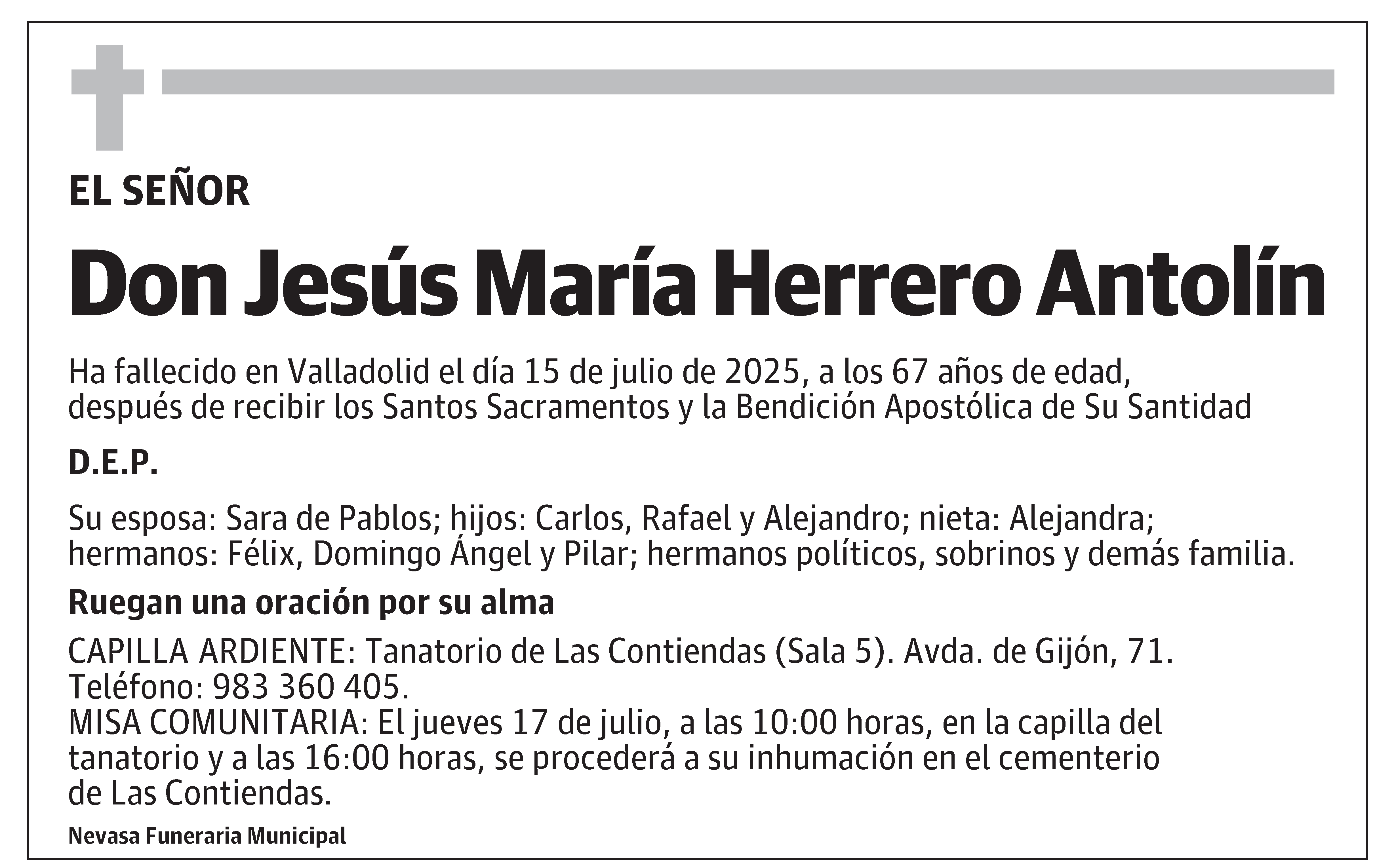 Jesús María Herrero Antolín