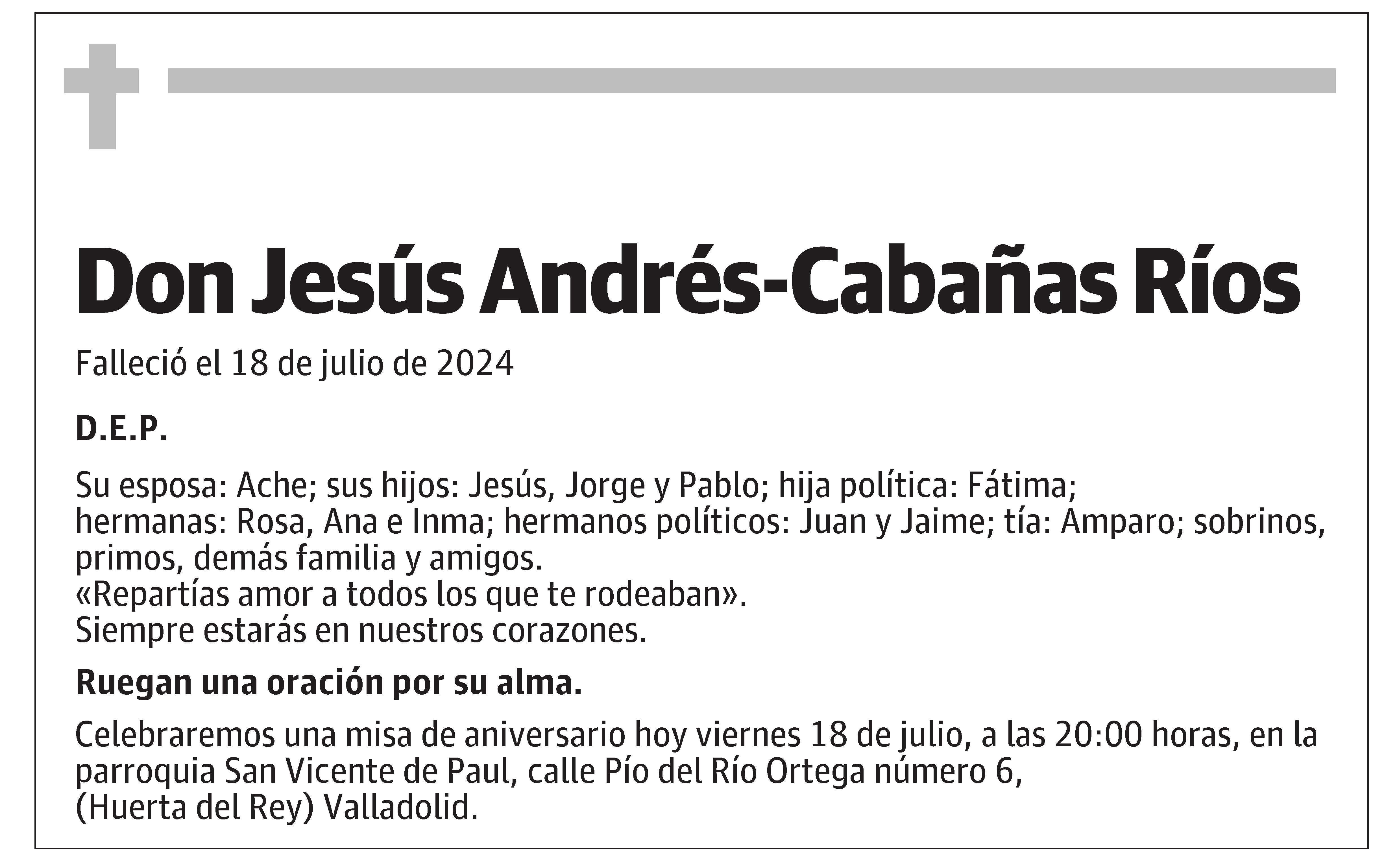 Jesús Andrés-Cabañas Ríos