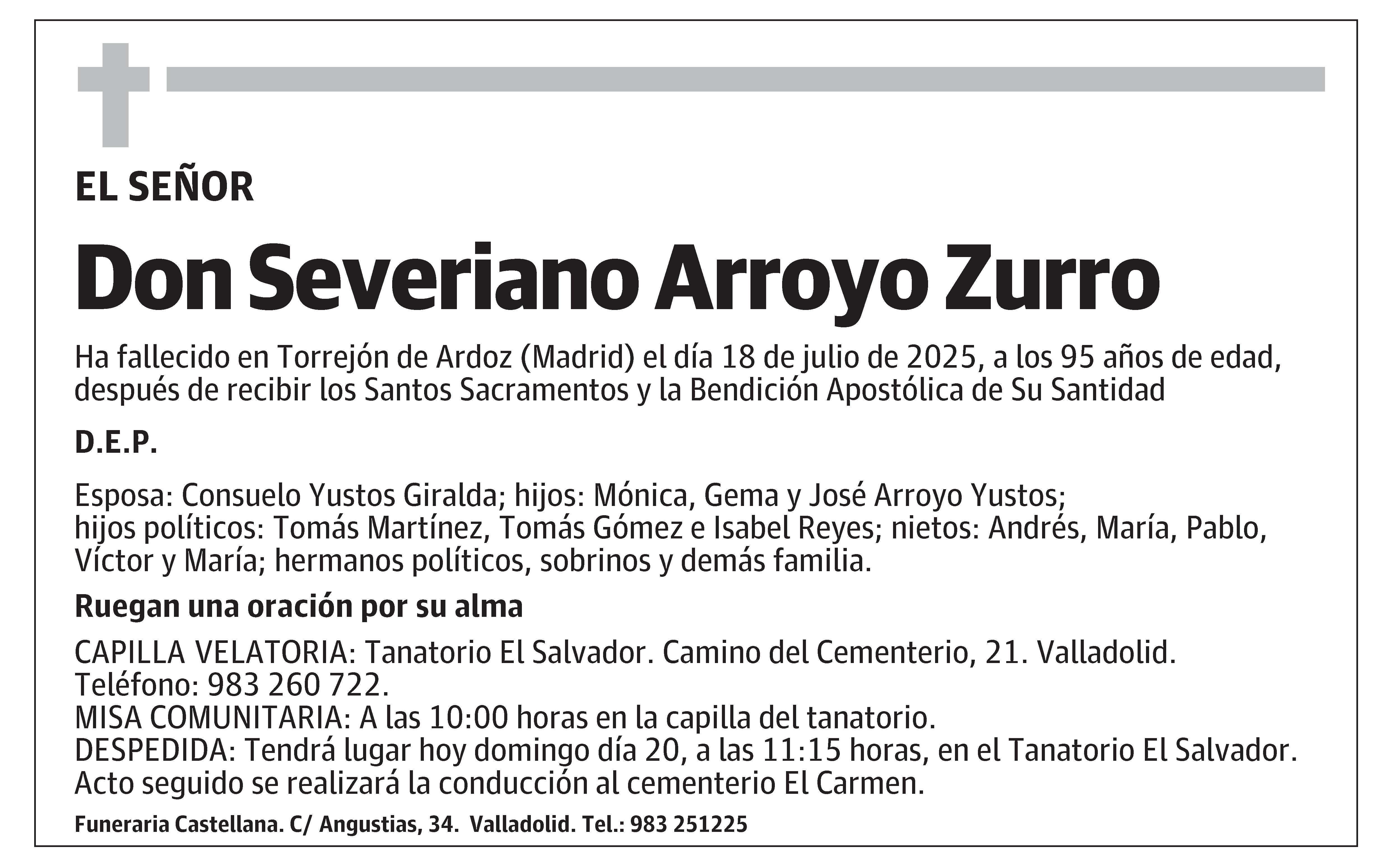 Severiano Arroyo Zurro