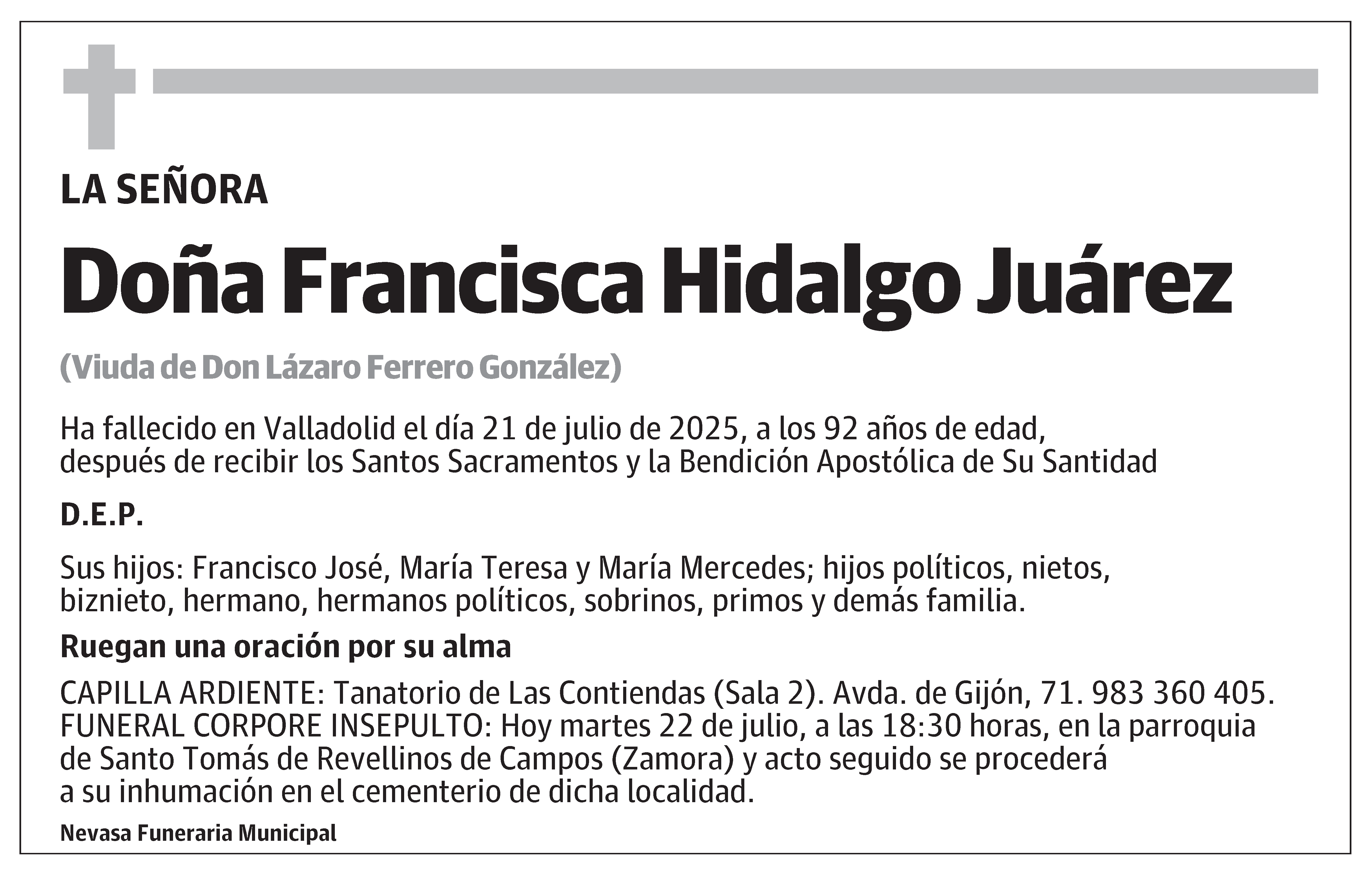 Francisca Hidalgo Juárez