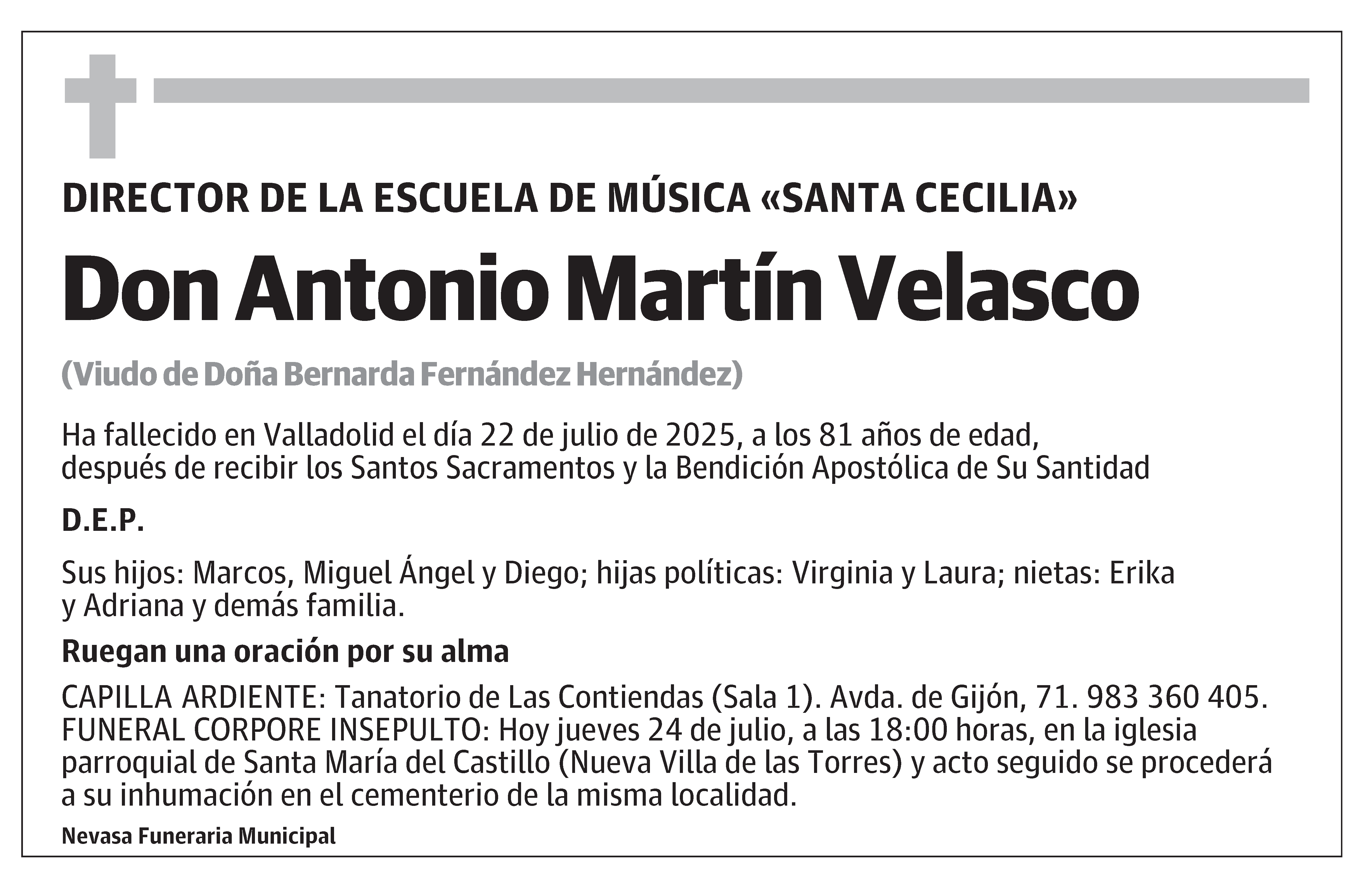 Antonio Martín Velasco
