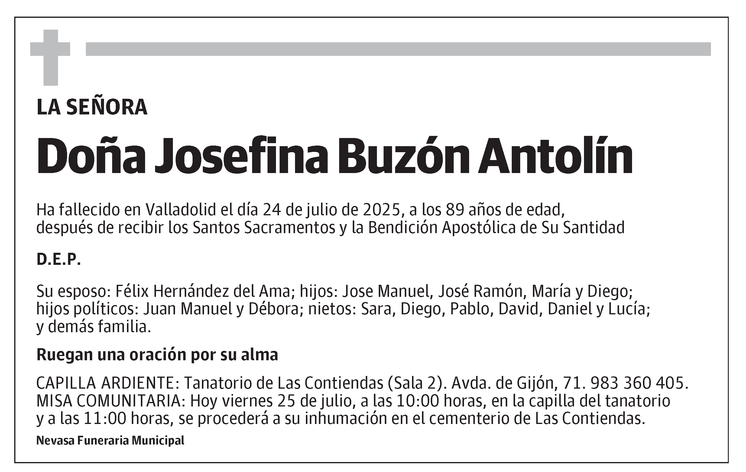Josefina Buzón Antolín