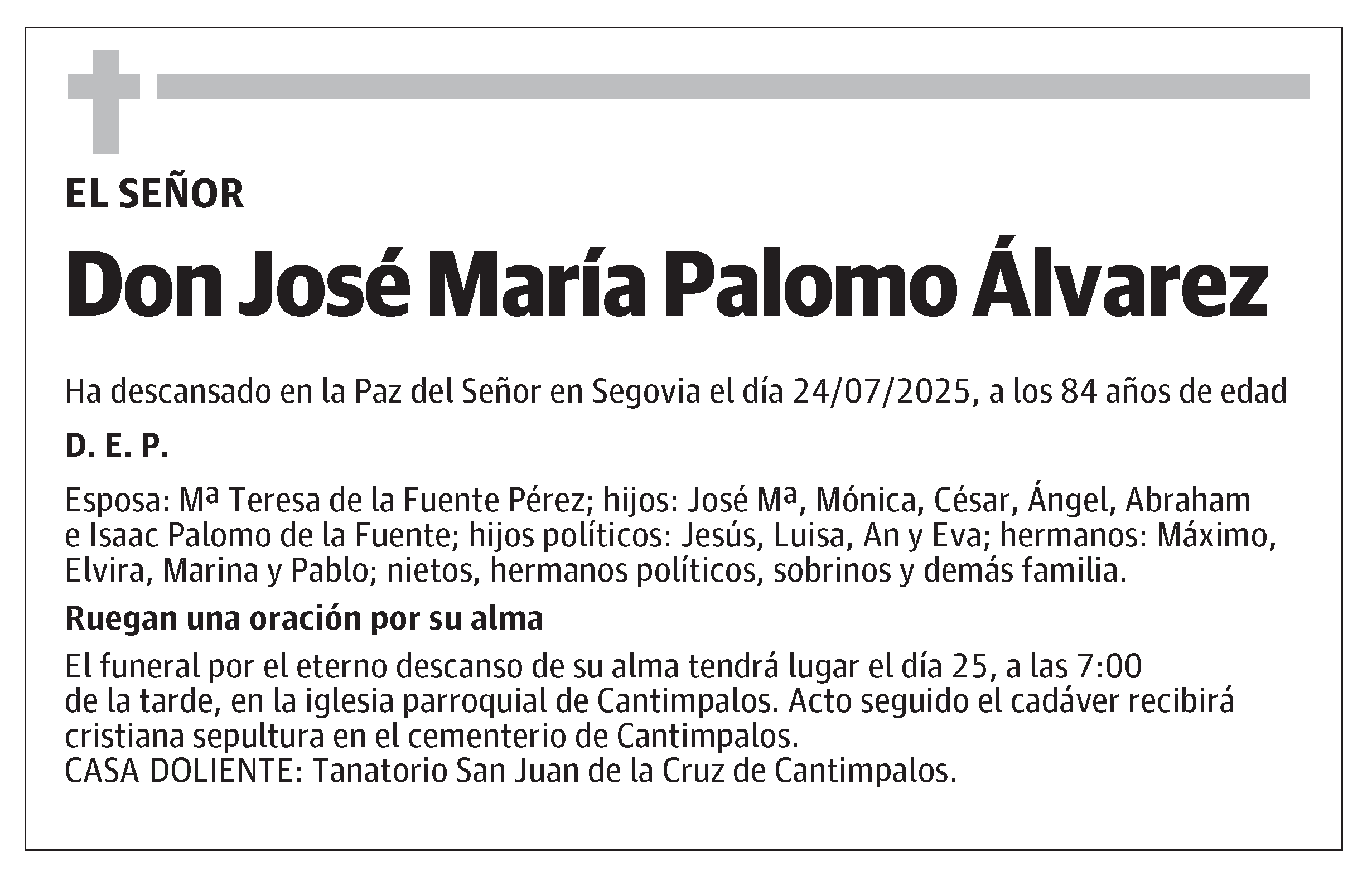 José María Palomo Álvarez