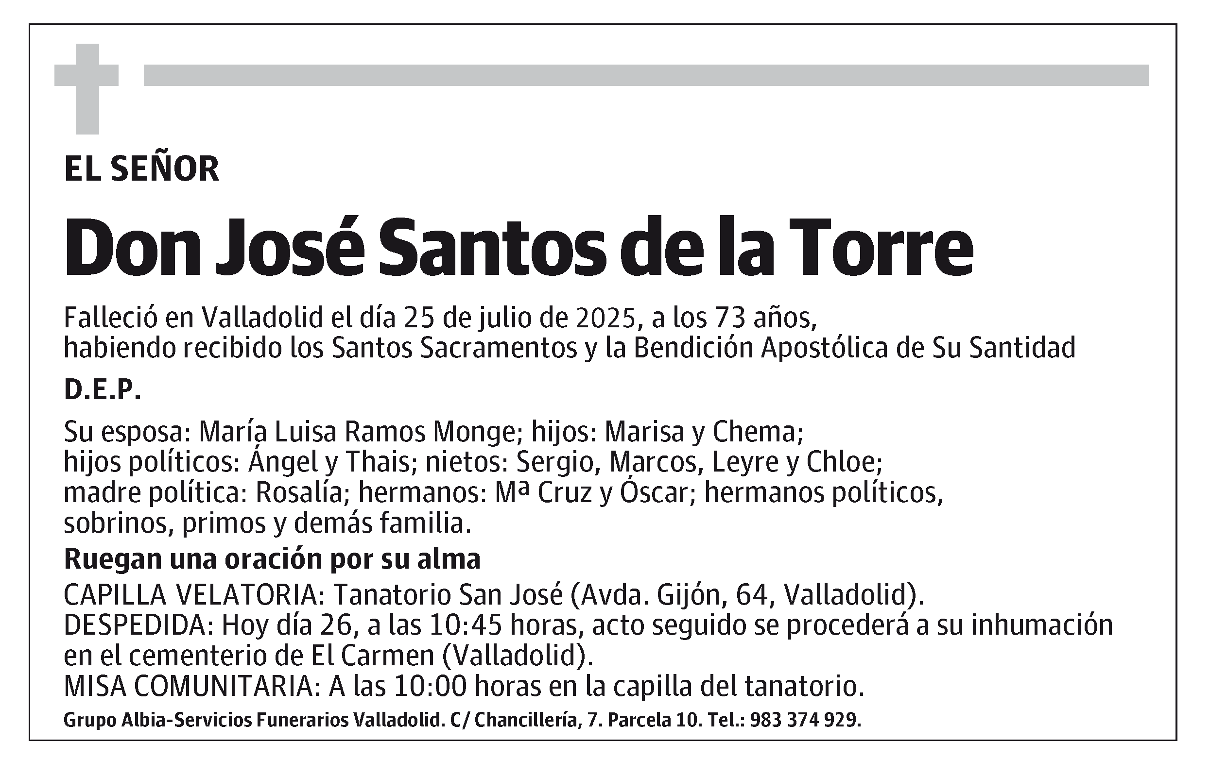 José Santos de la Torre