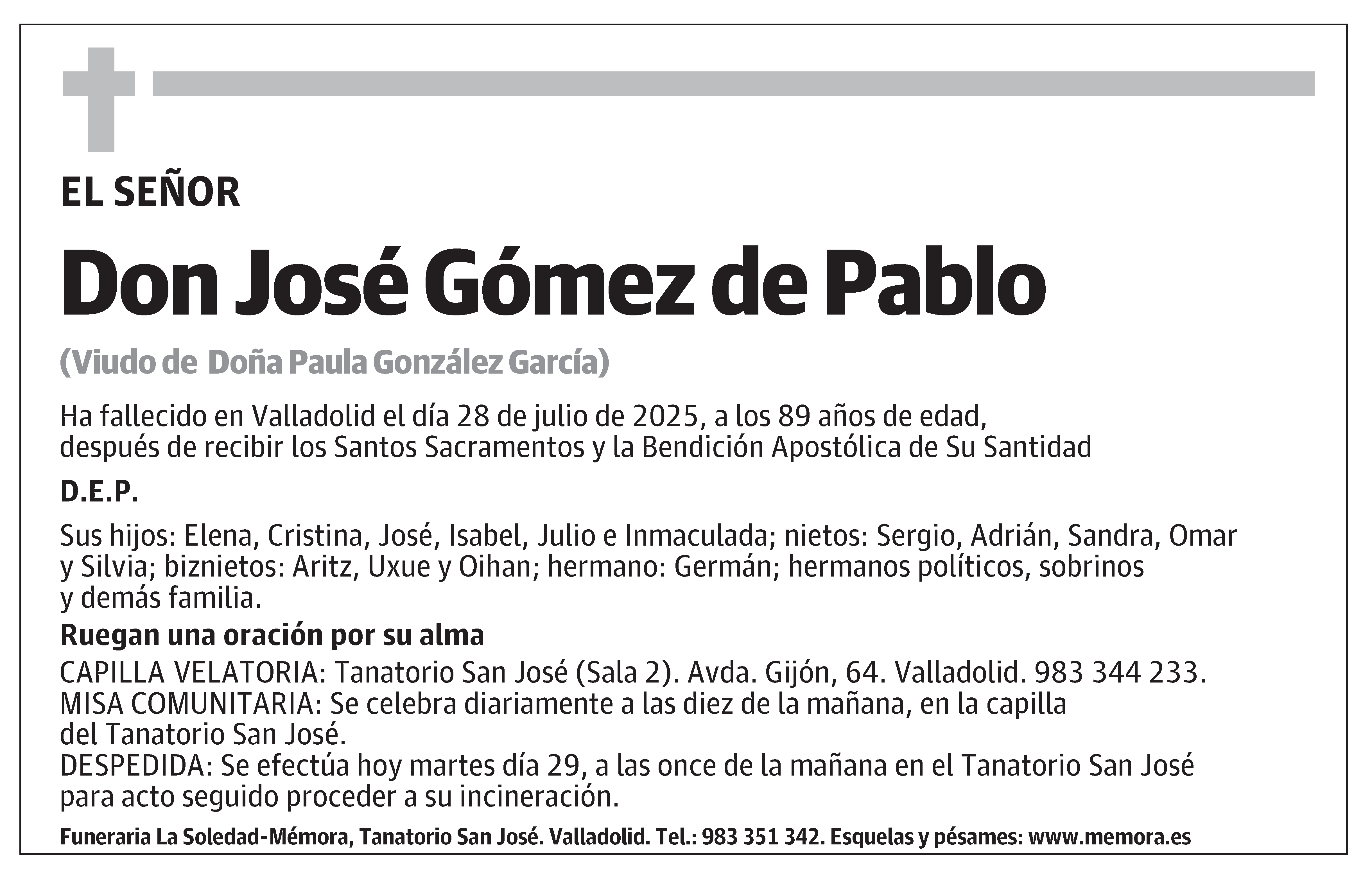 José Gómez de Pablo