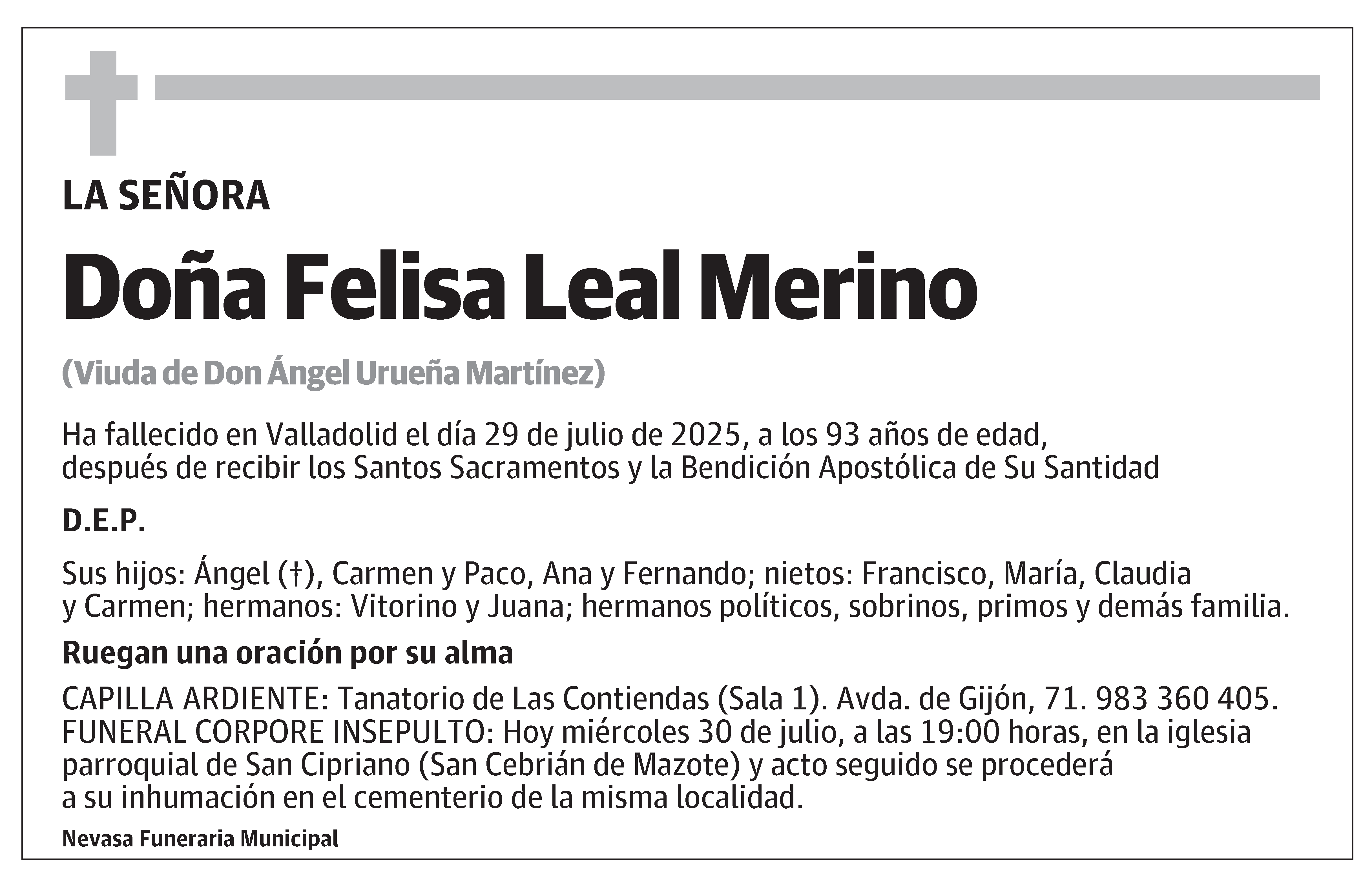 Felisa Leal Merino