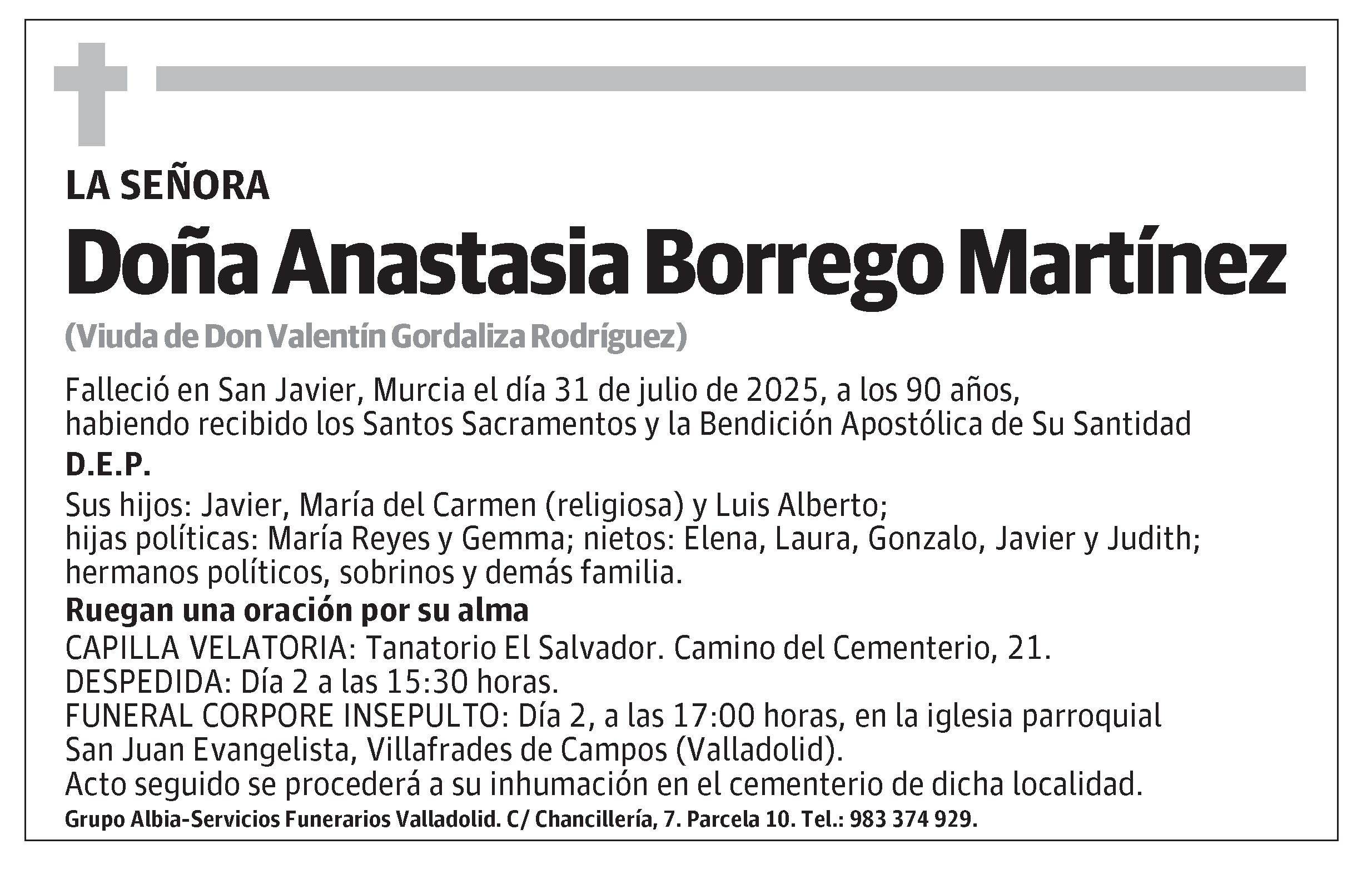 Anastasia Borrego Martínez
