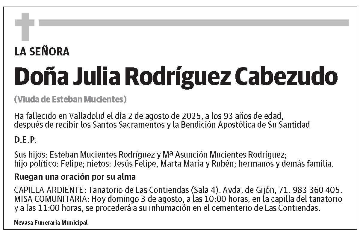 Julia Rodríguez Cabezudo