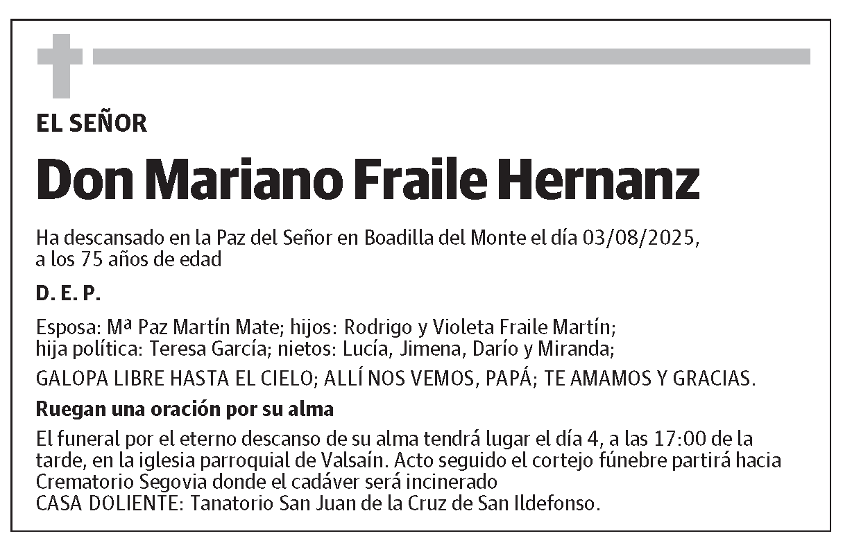 Mariano Fraile Hernanz