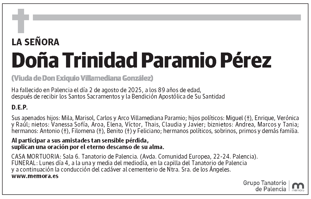 Trinidad Paramio Pérez