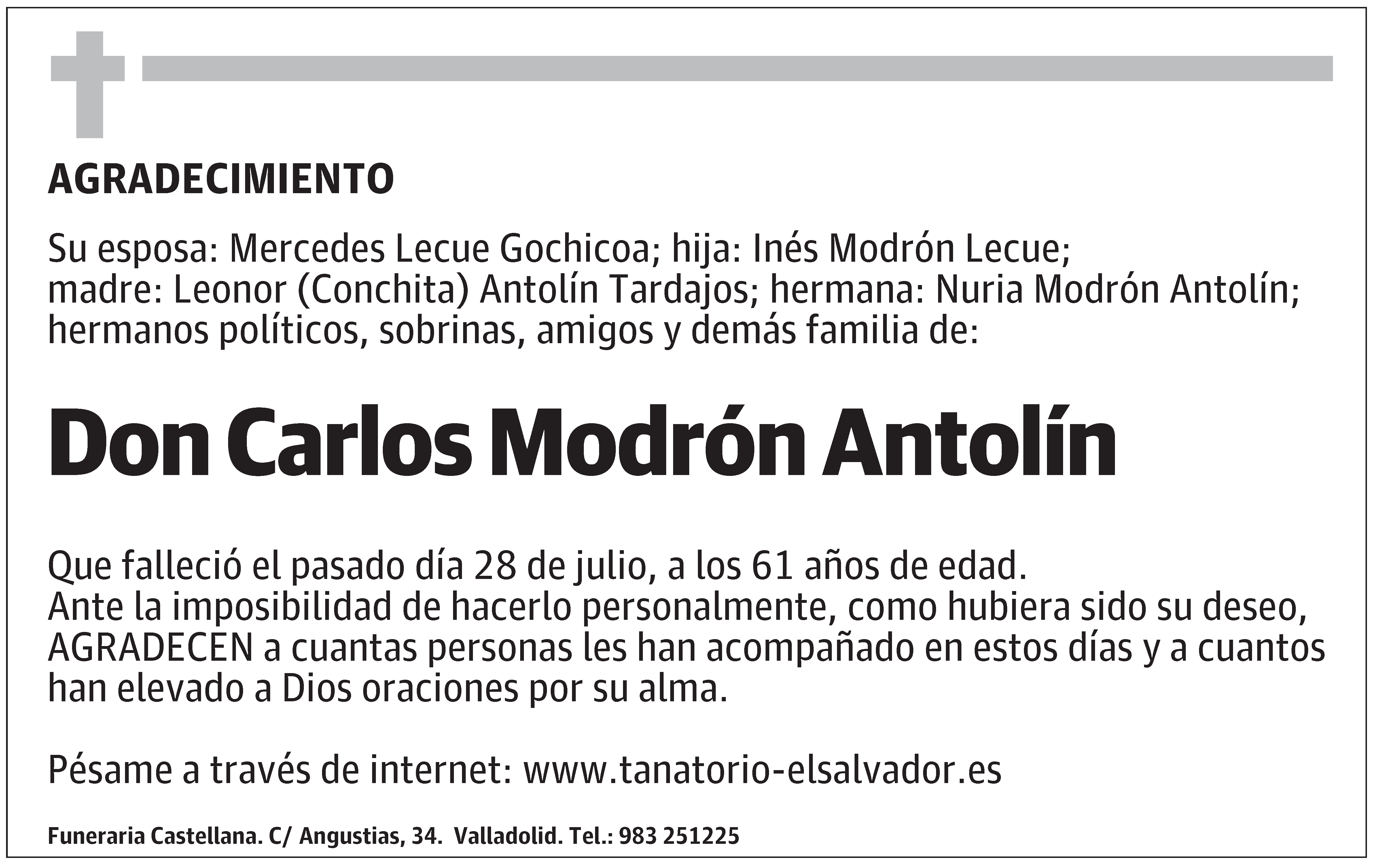 Carlos Modrón Antolín