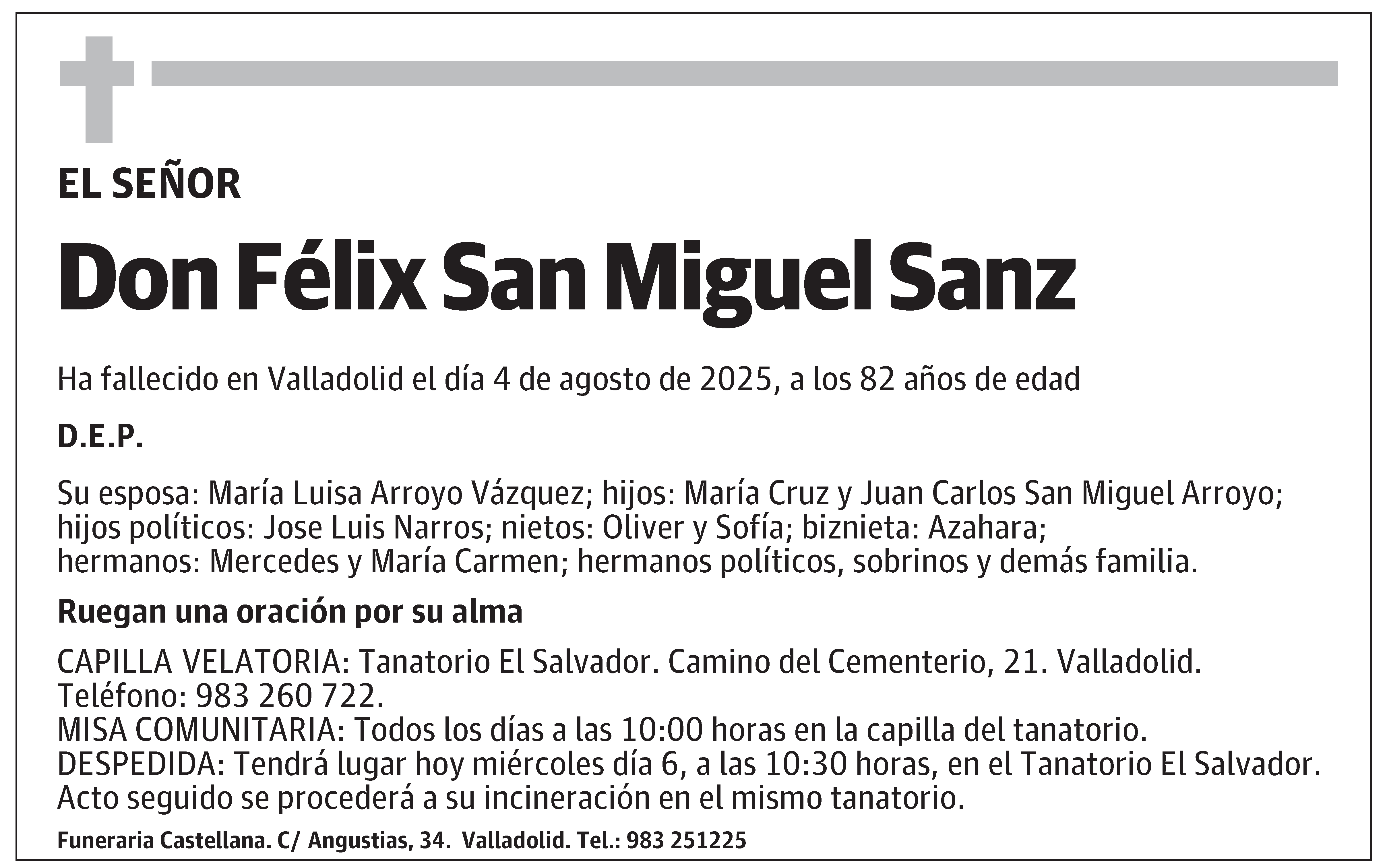 Félix San Miguel Sanz