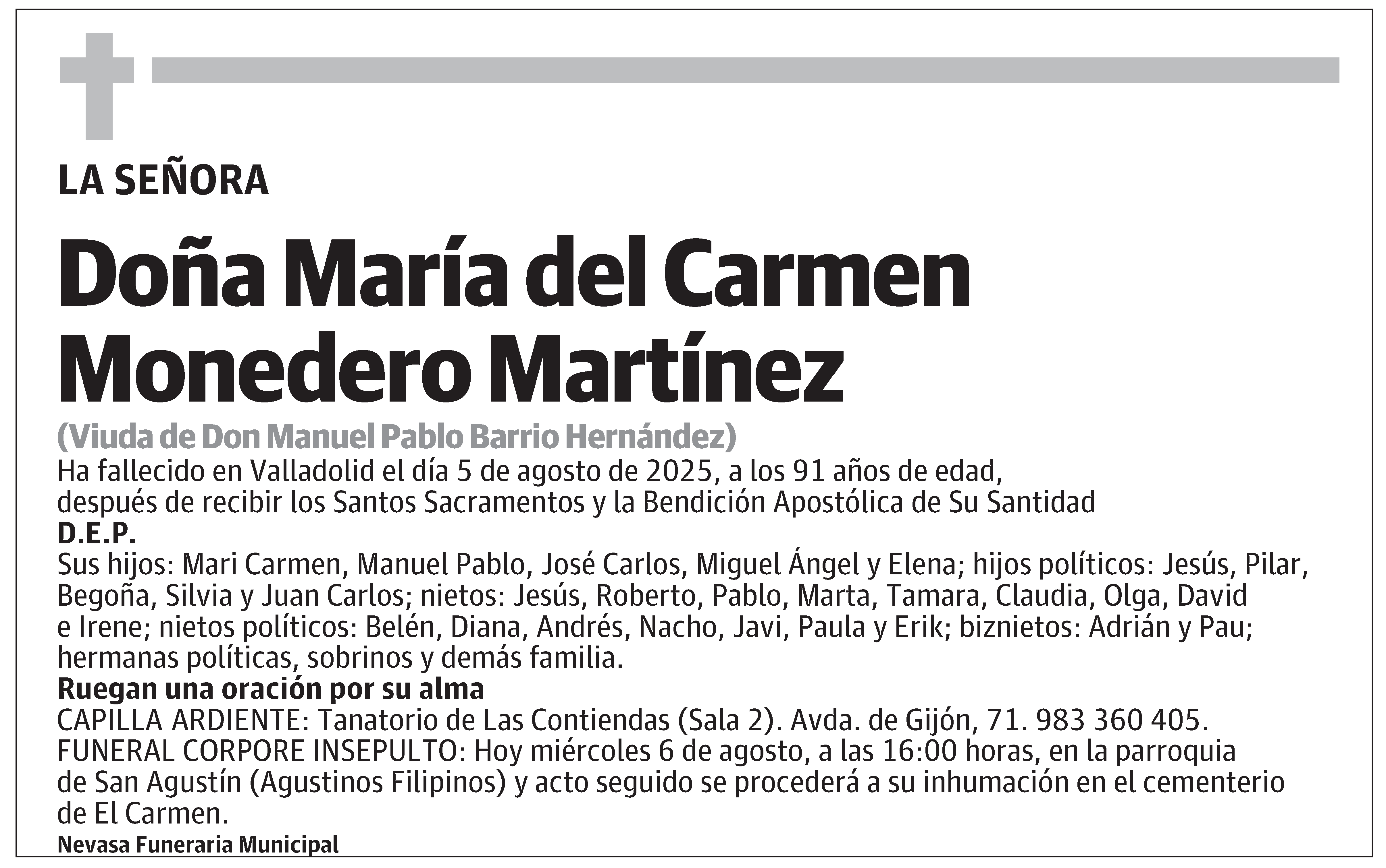 María del Carmen Monedero Martínez