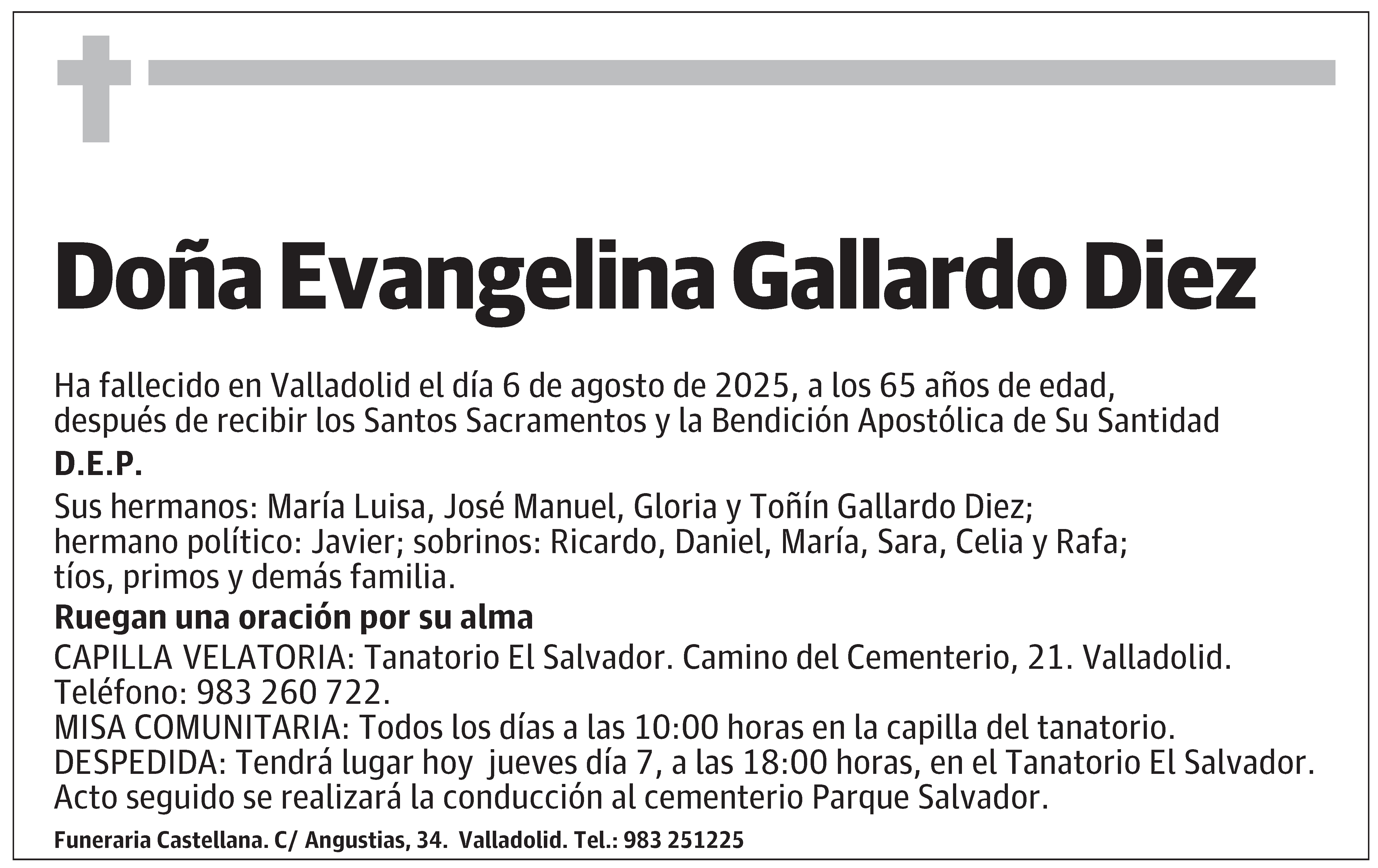 Evangelina Gallardo Diez