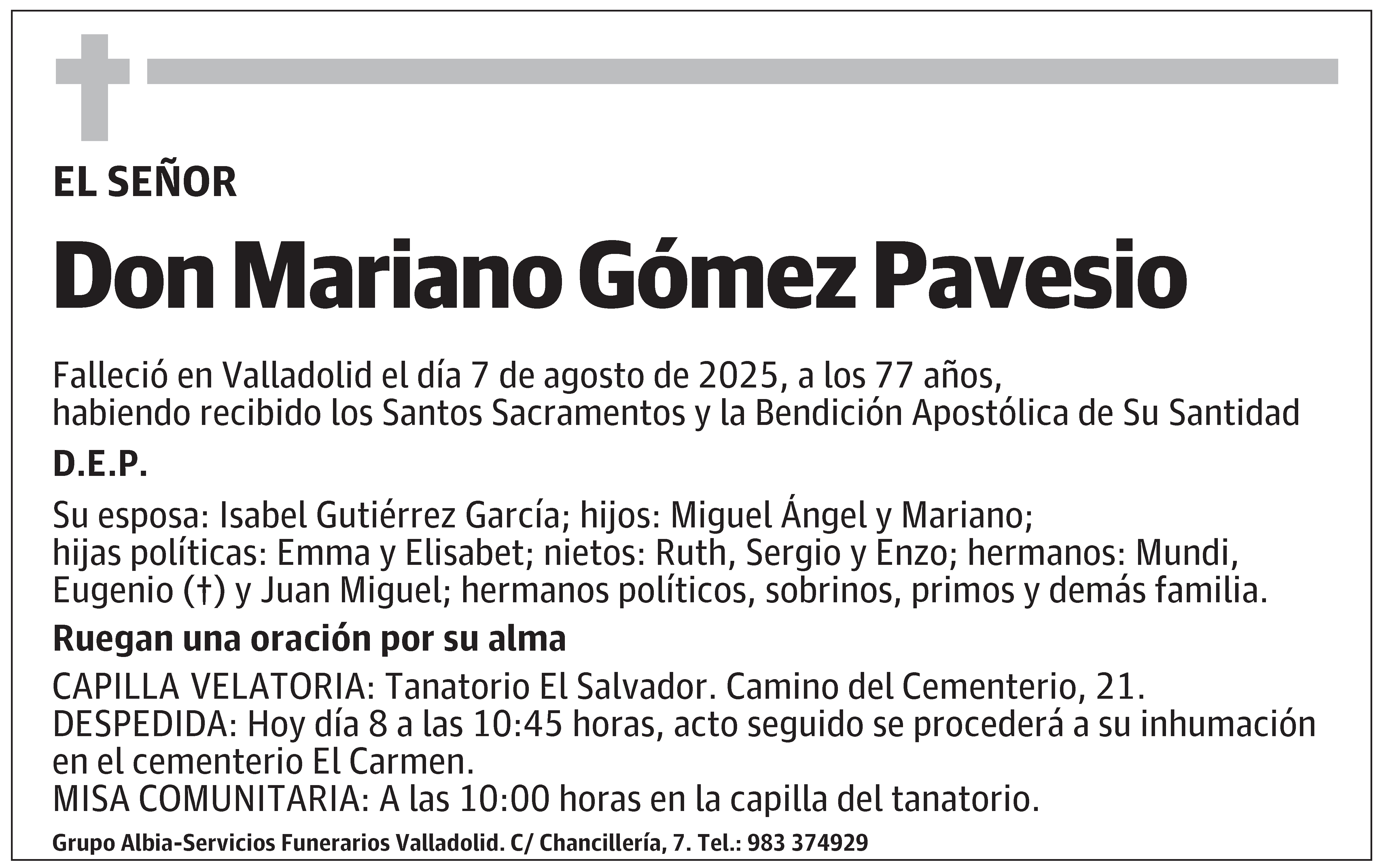 Mariano Gómez Pavesio