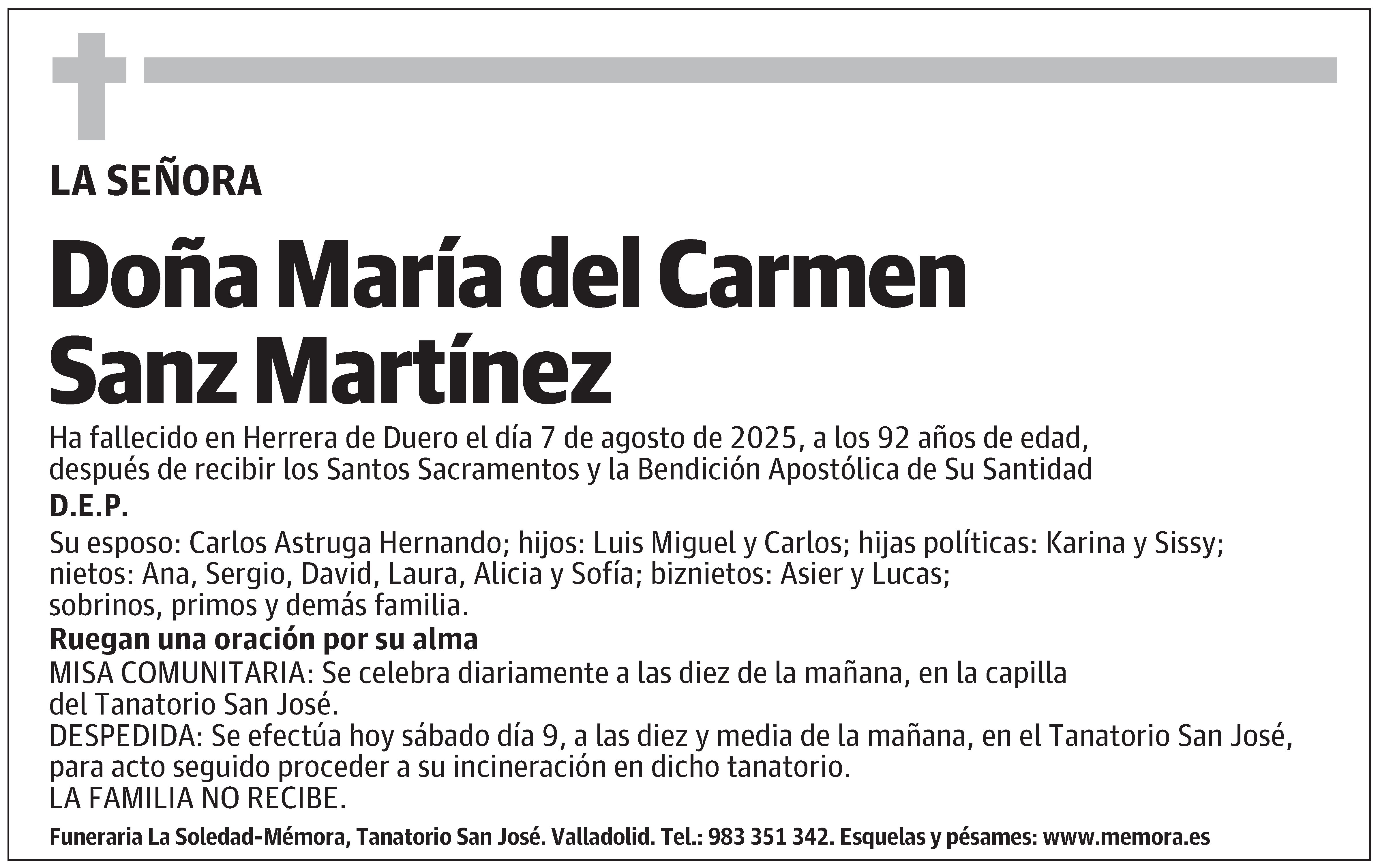 María del Carmen Sanz Martínez