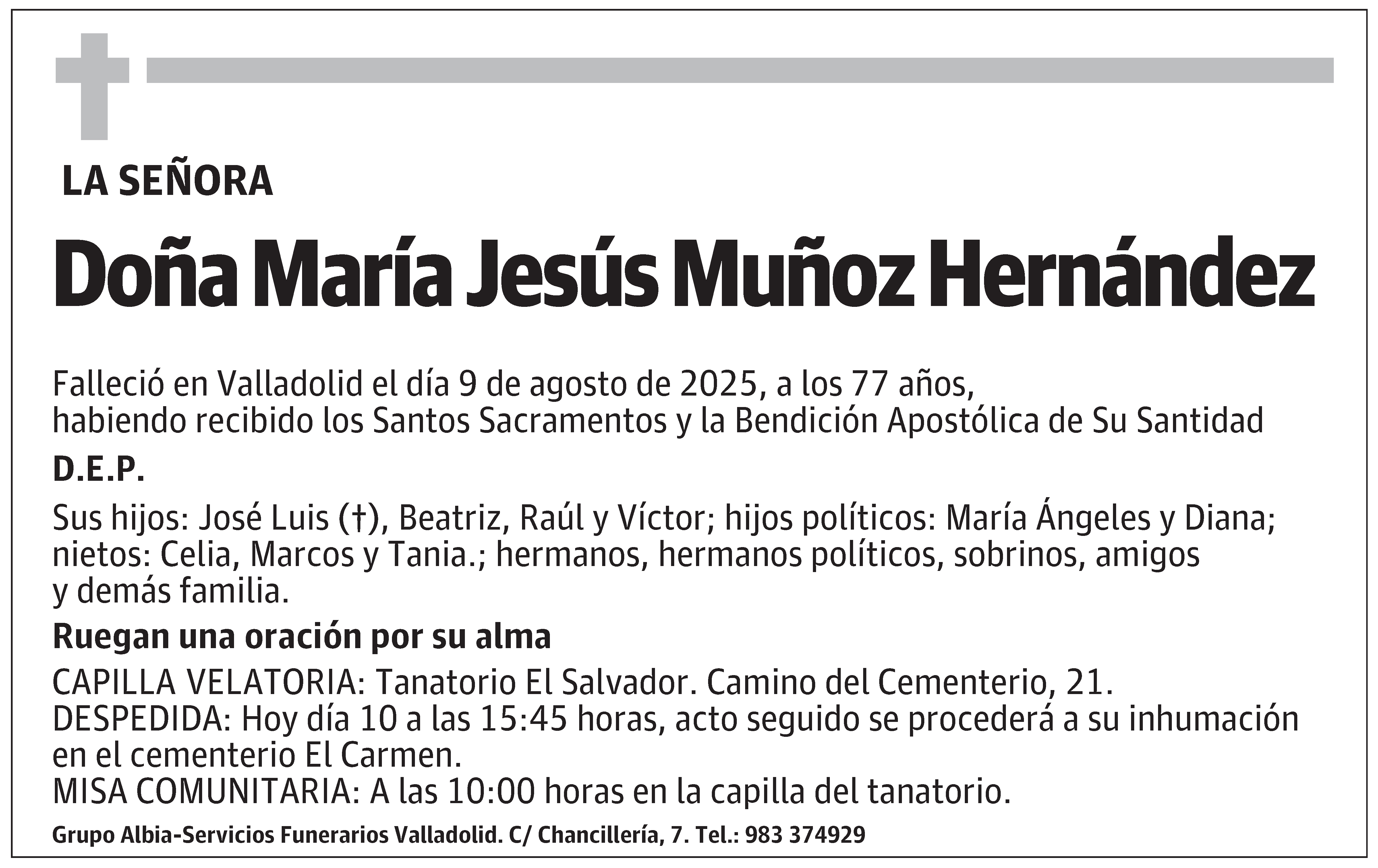 María Jesús Muñoz Hernández