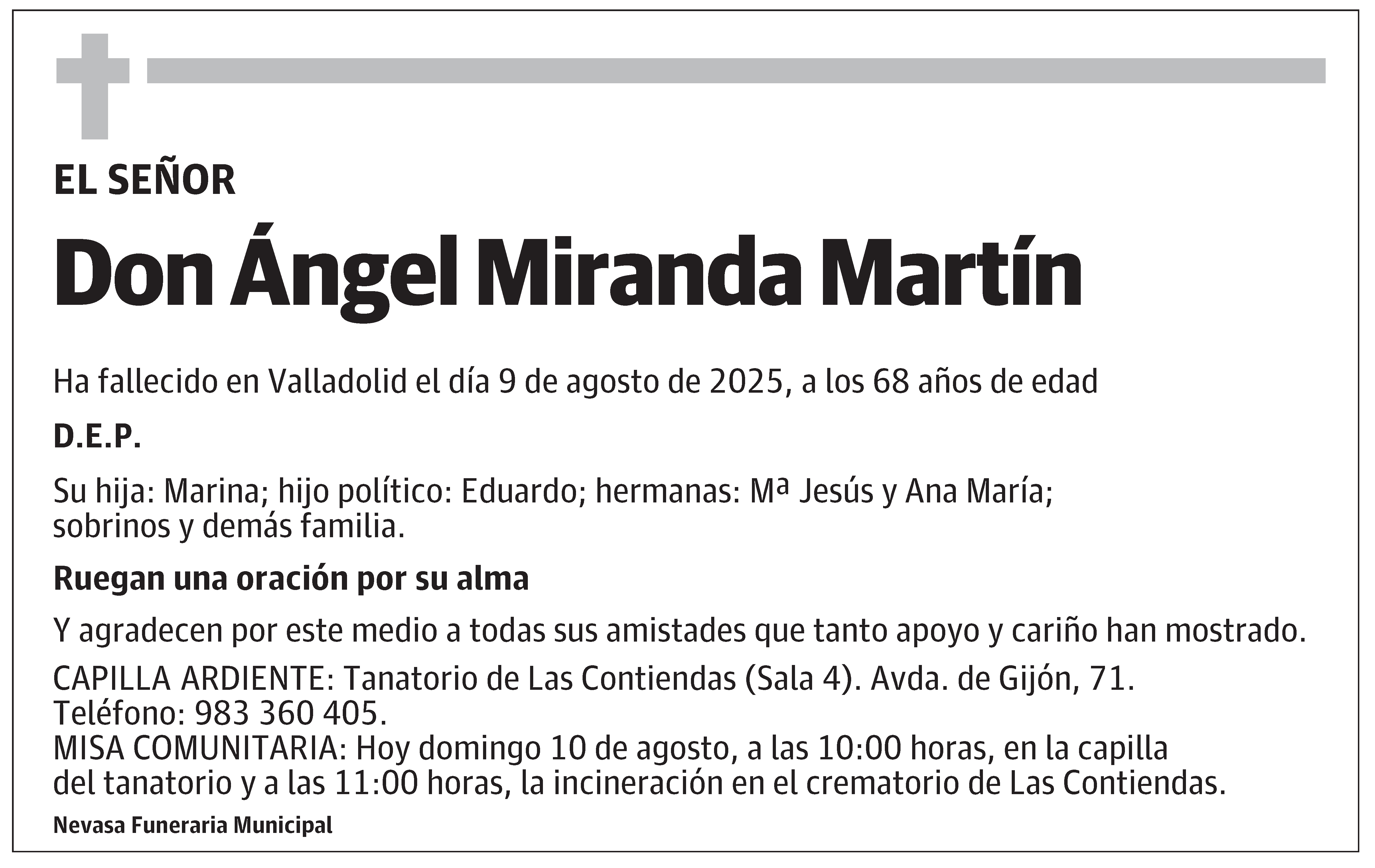 Ángel Miranda Martín