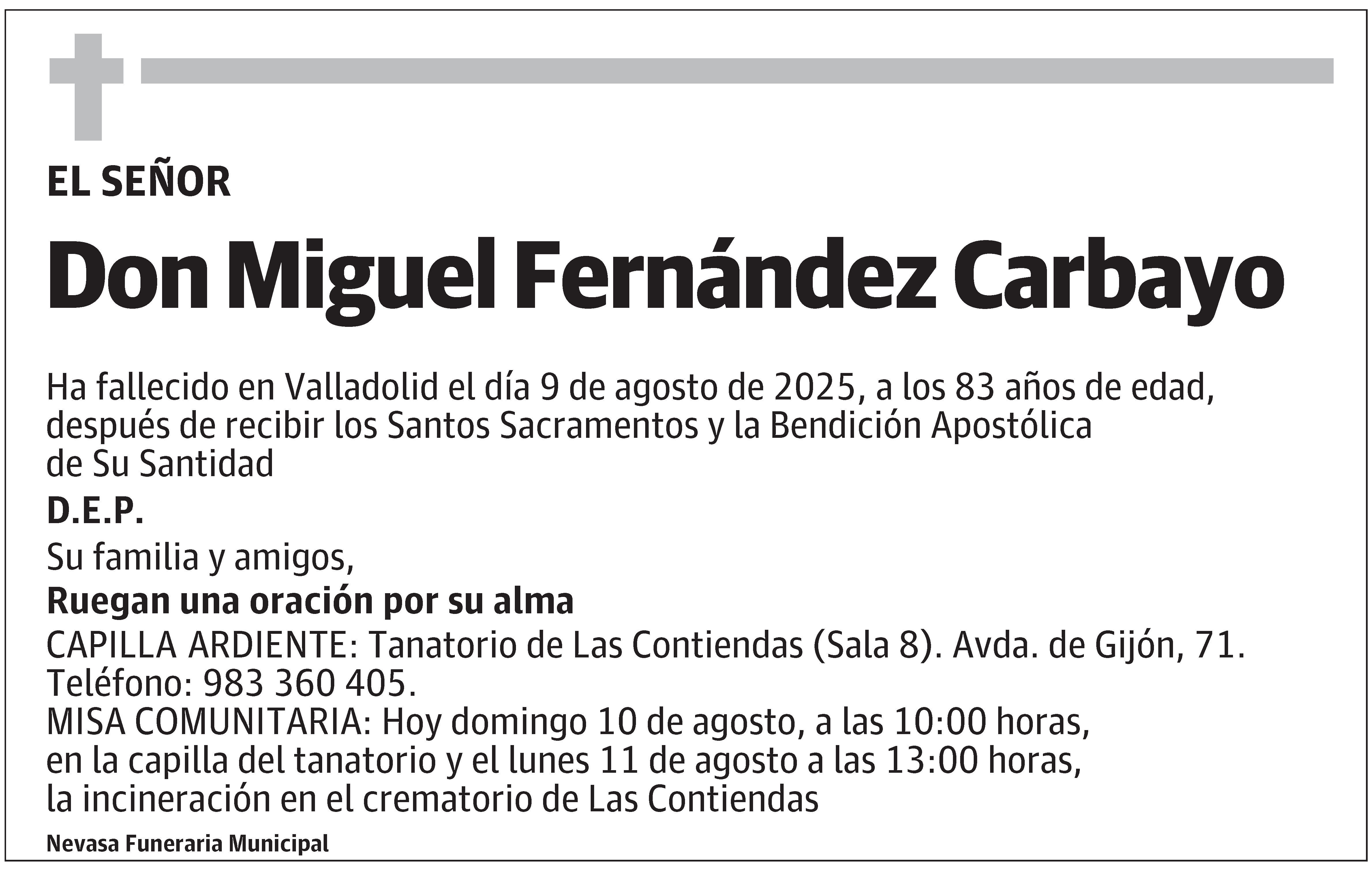 Miguel Fernández Carbayo