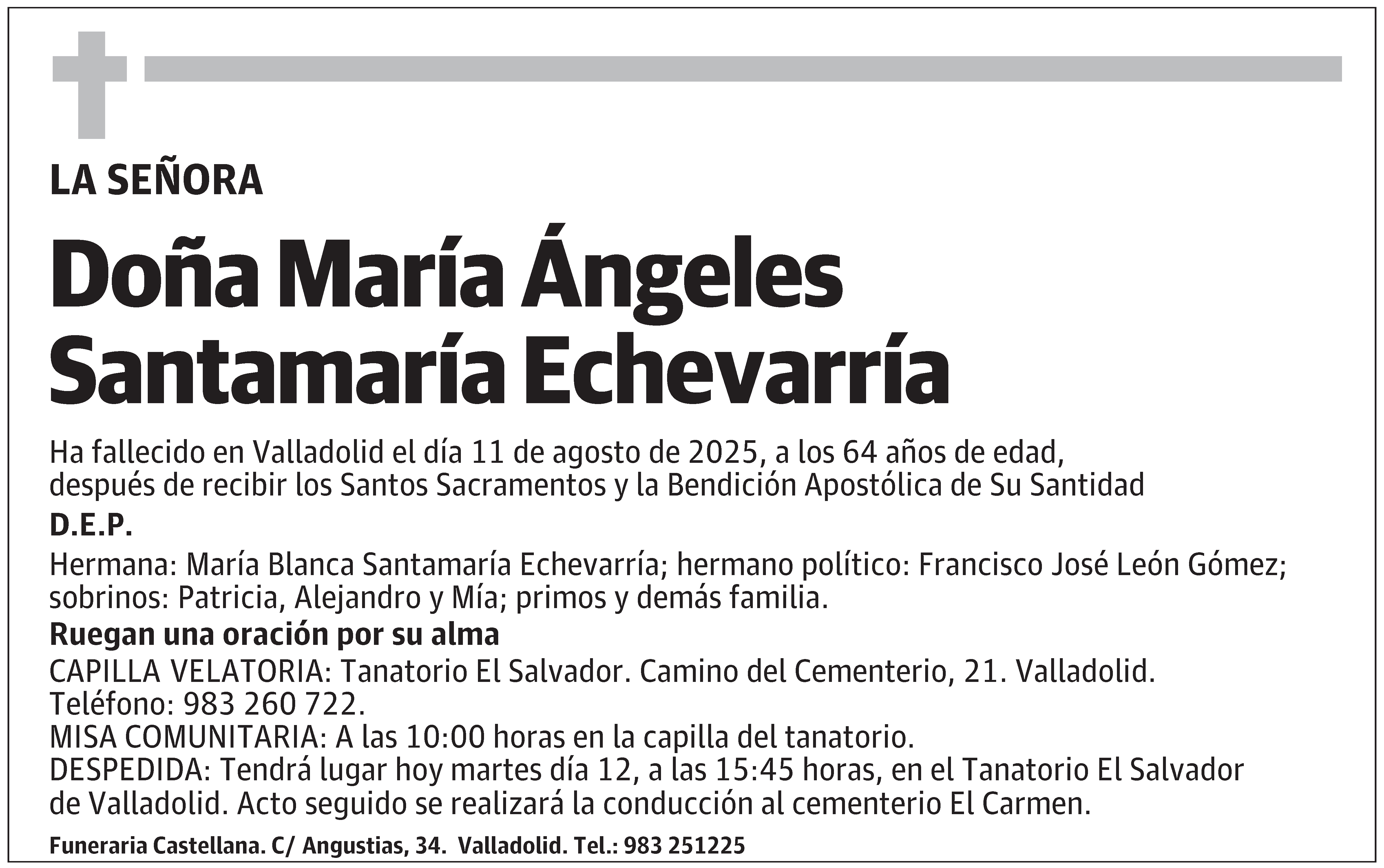 María Ángeles Santamaría Echevarría