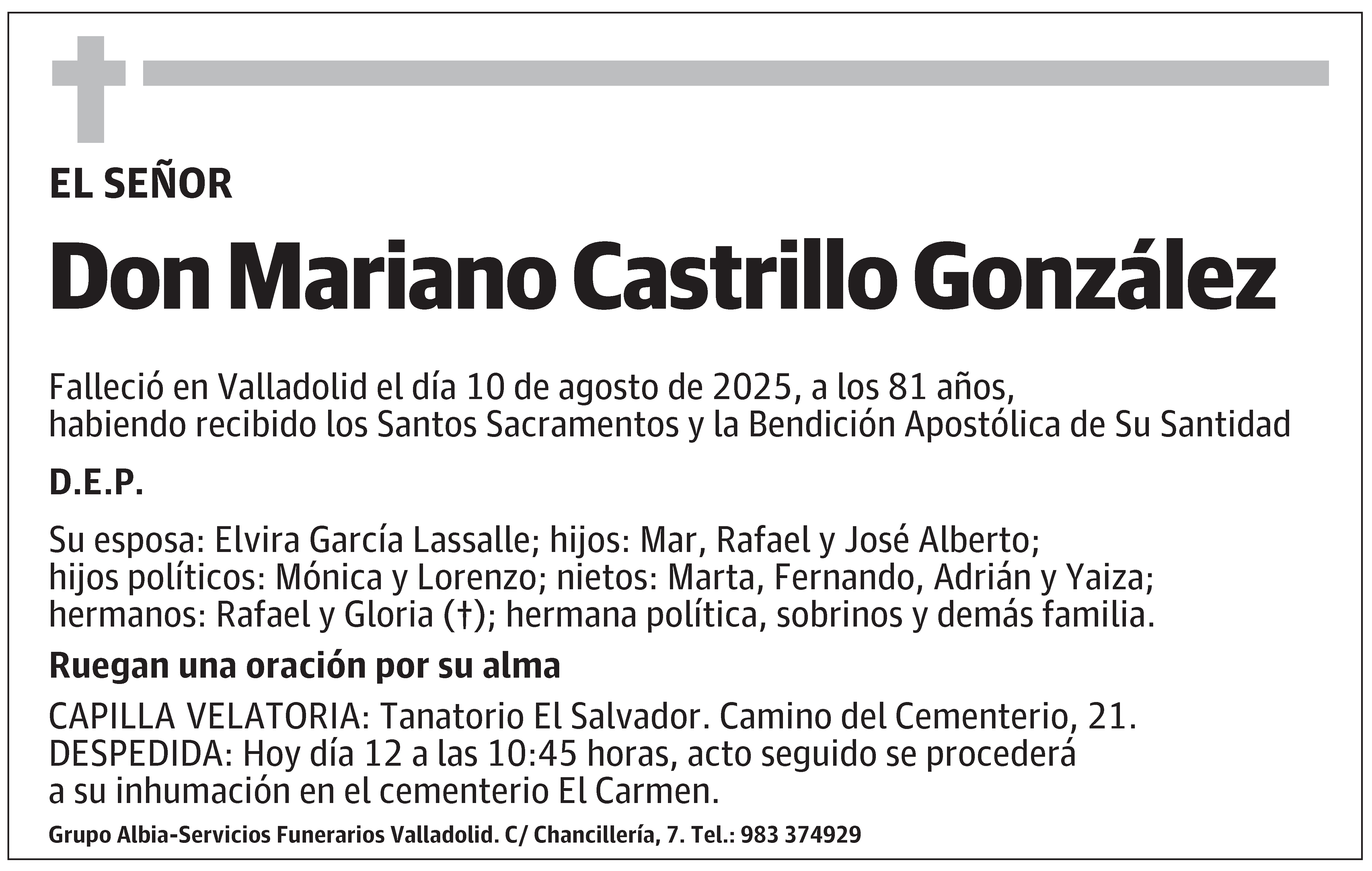 Mariano Castrillo González