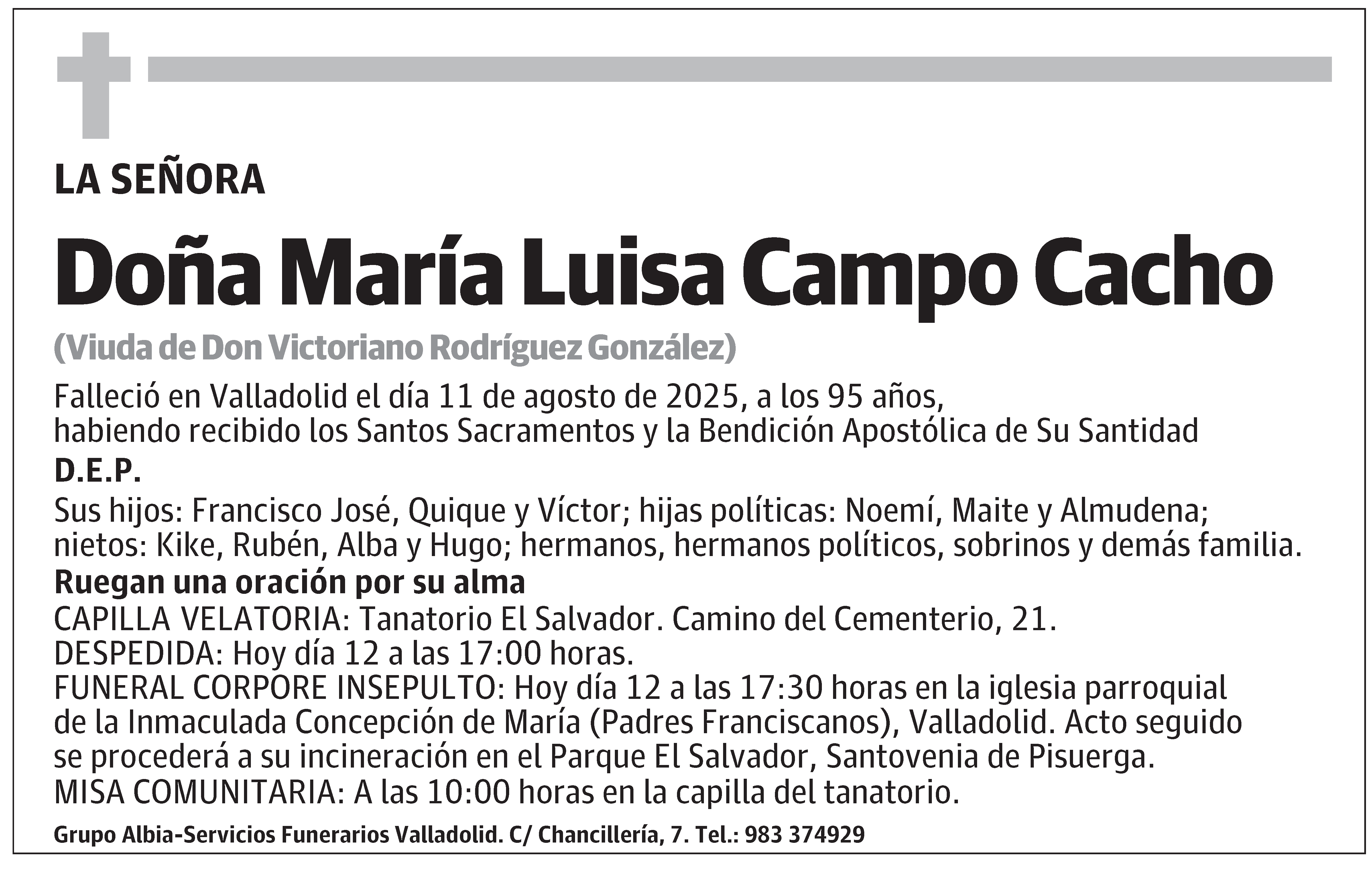 María Luisa Campo Cacho