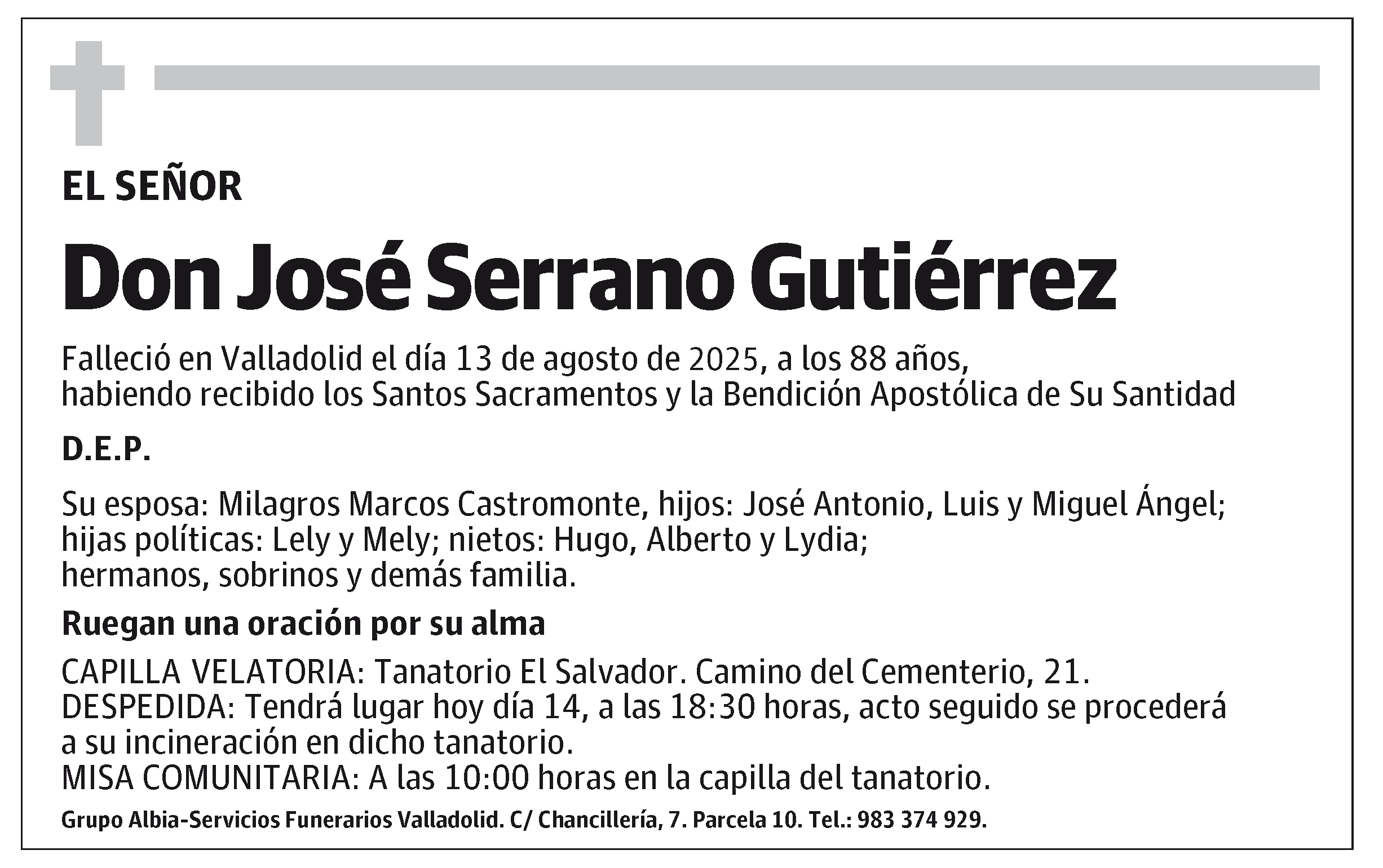 José Serrano Gutiérrez