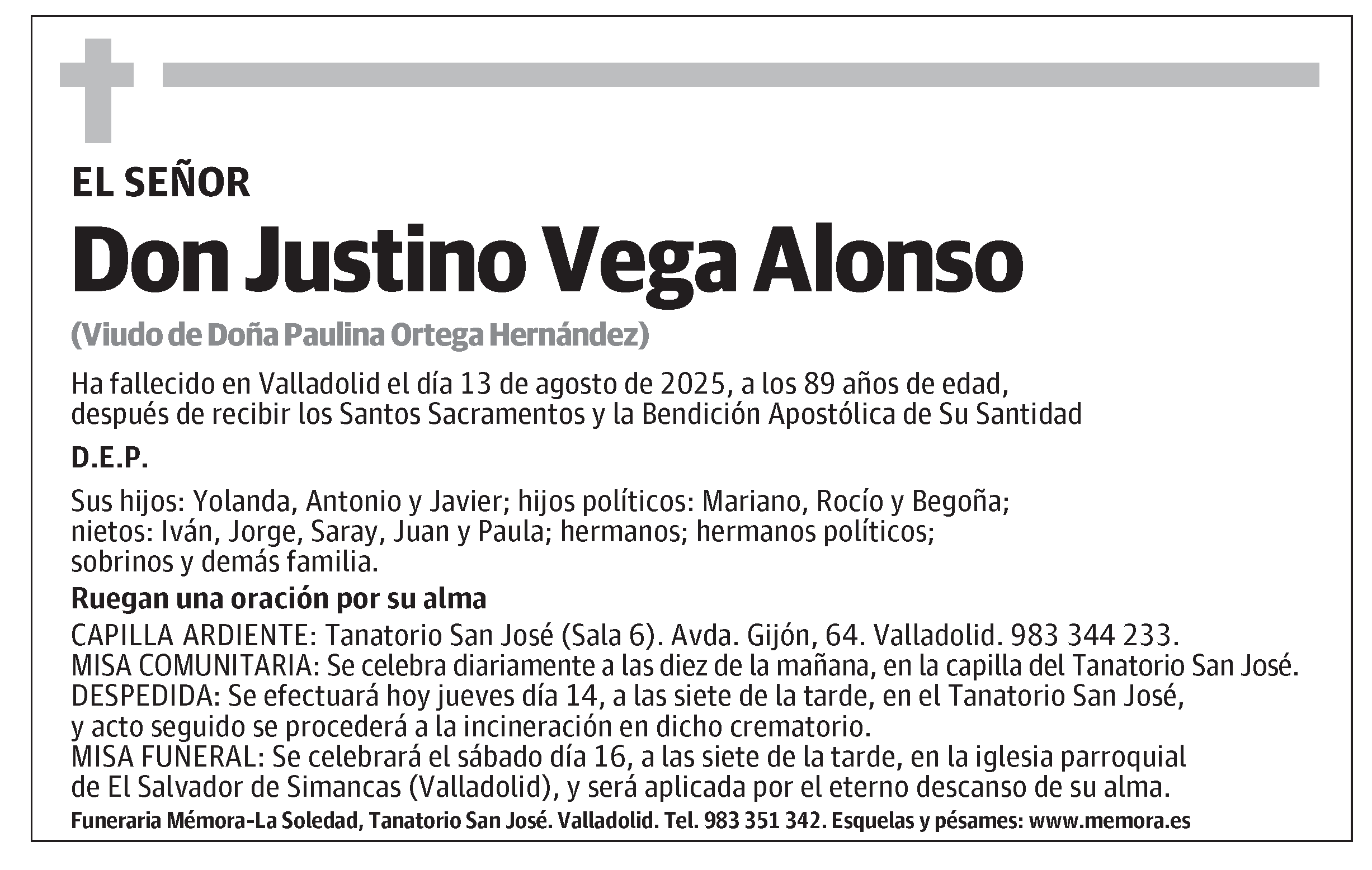 Justino Vega Alonso