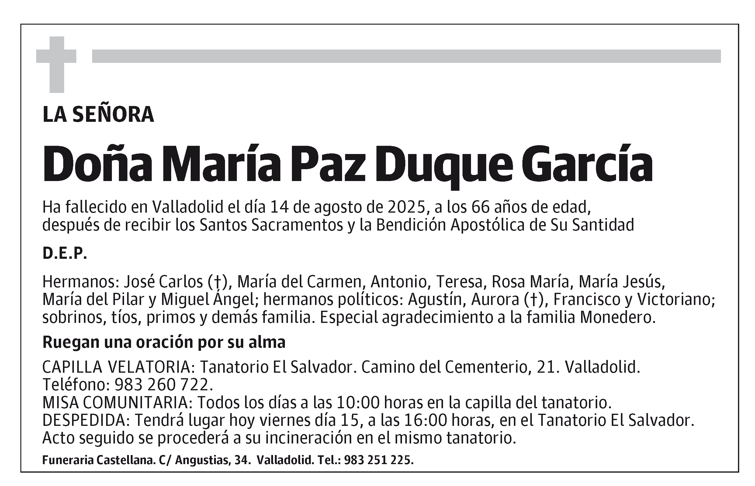 María Paz Duque García