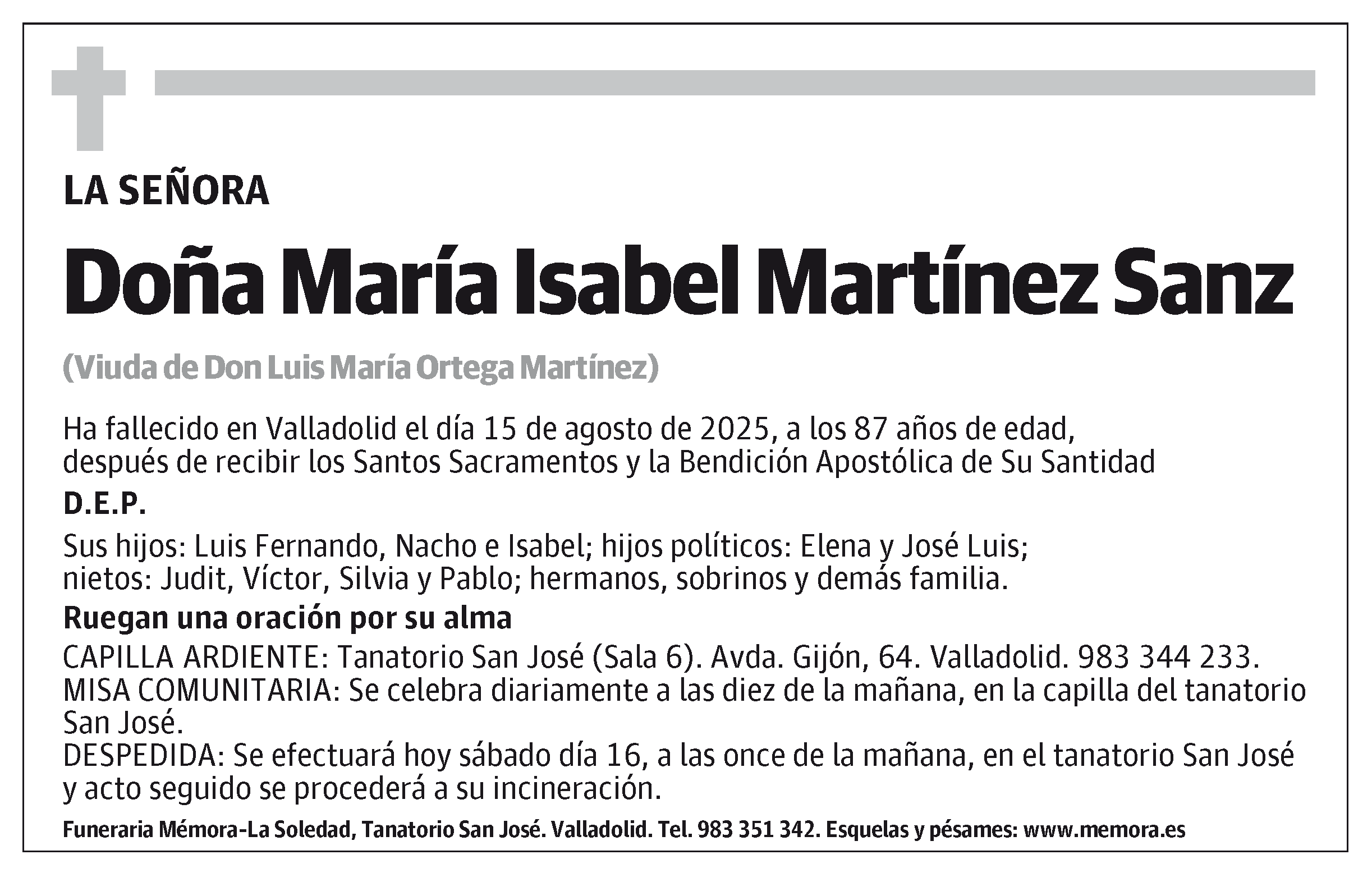María Isabel Martínez Sanz