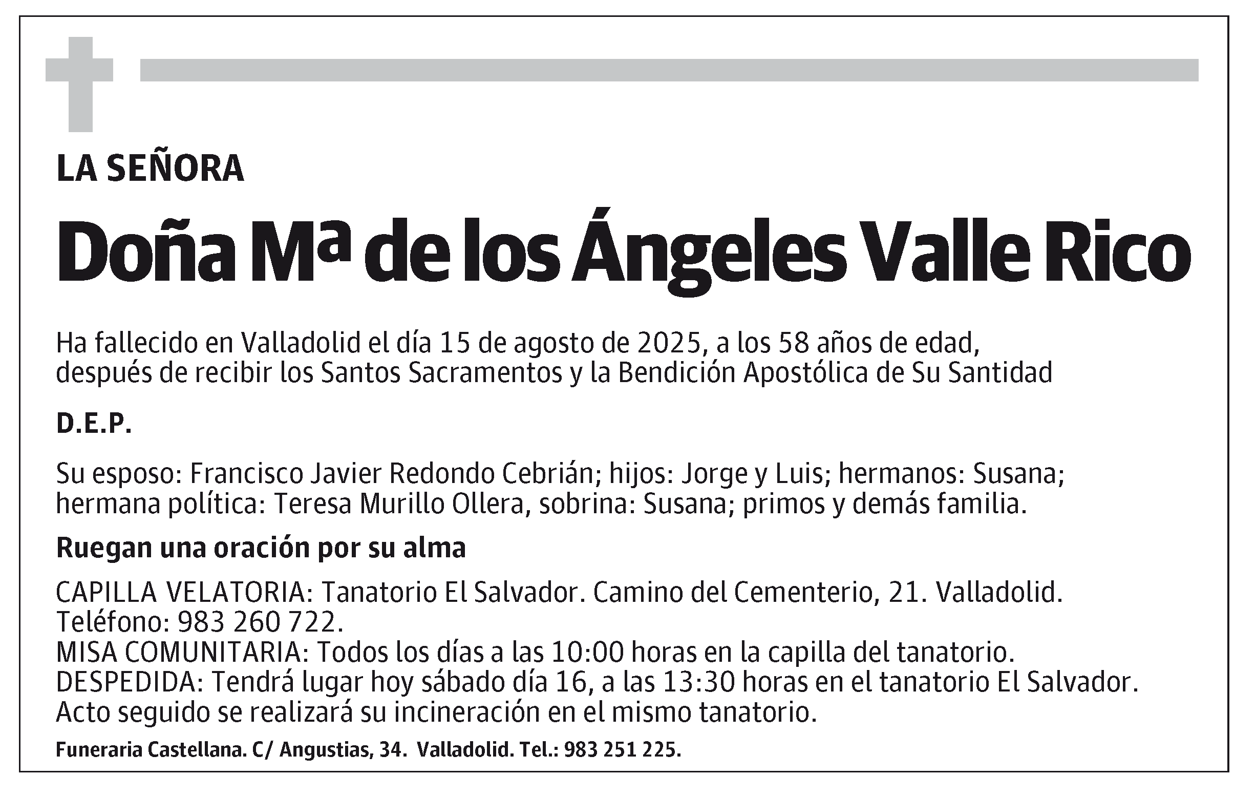 Mª de los Ángeles Valle Rico