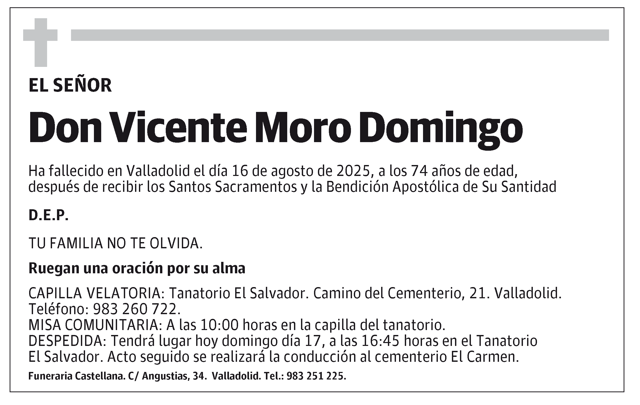 Vicente Moro Domingo